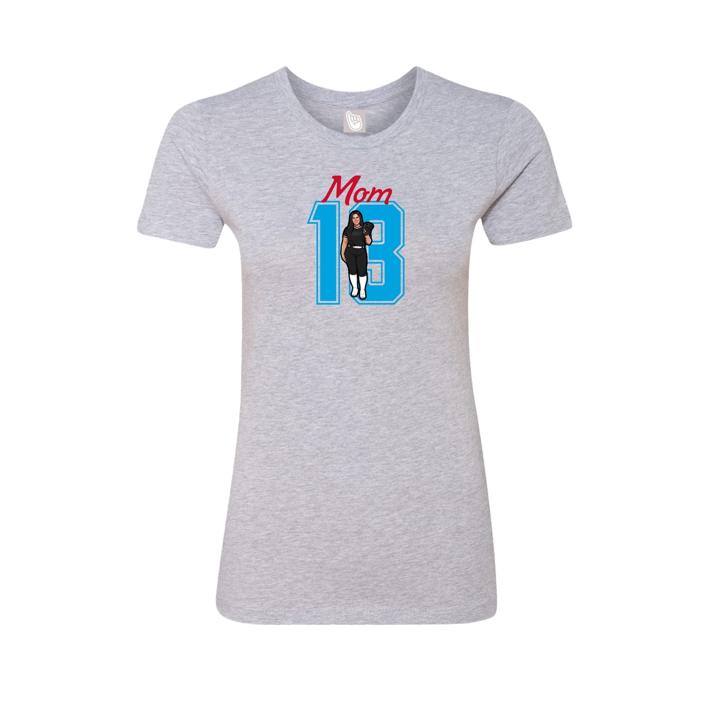 Womens Tee — Mothers Day Shirsey in Grey