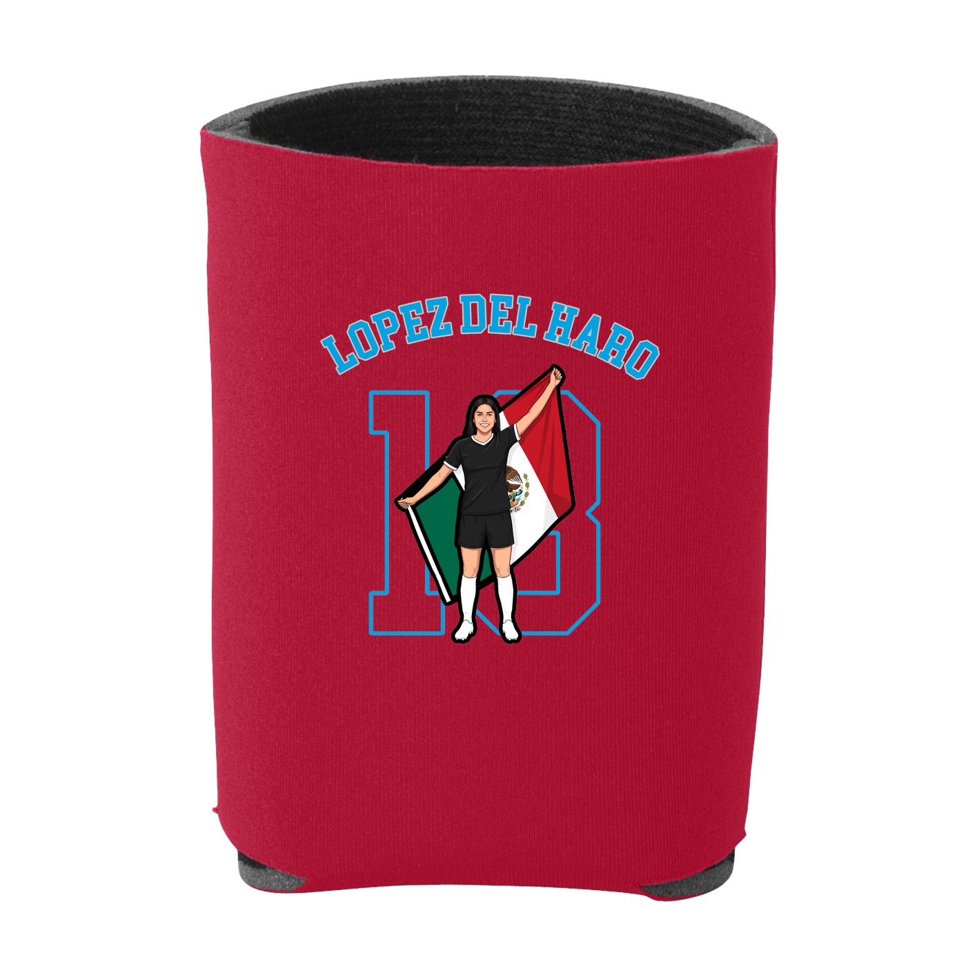Can Holder — Shirsey Arch in Red