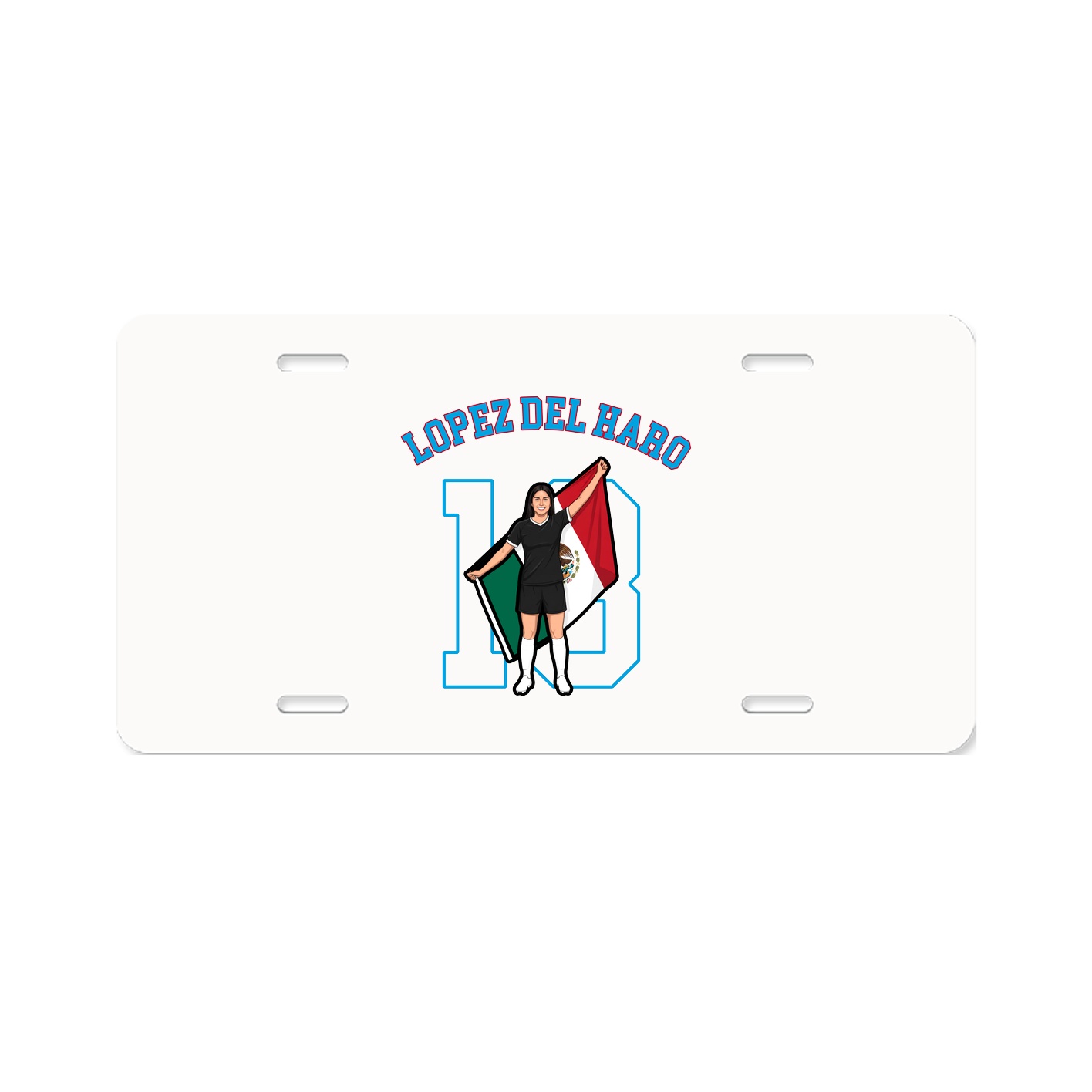 License Plate — Shirsey Arch in Classic