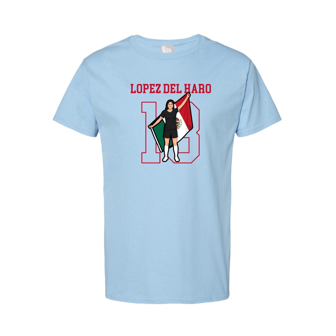 Youth Tee — Shirsey in Light Blue
