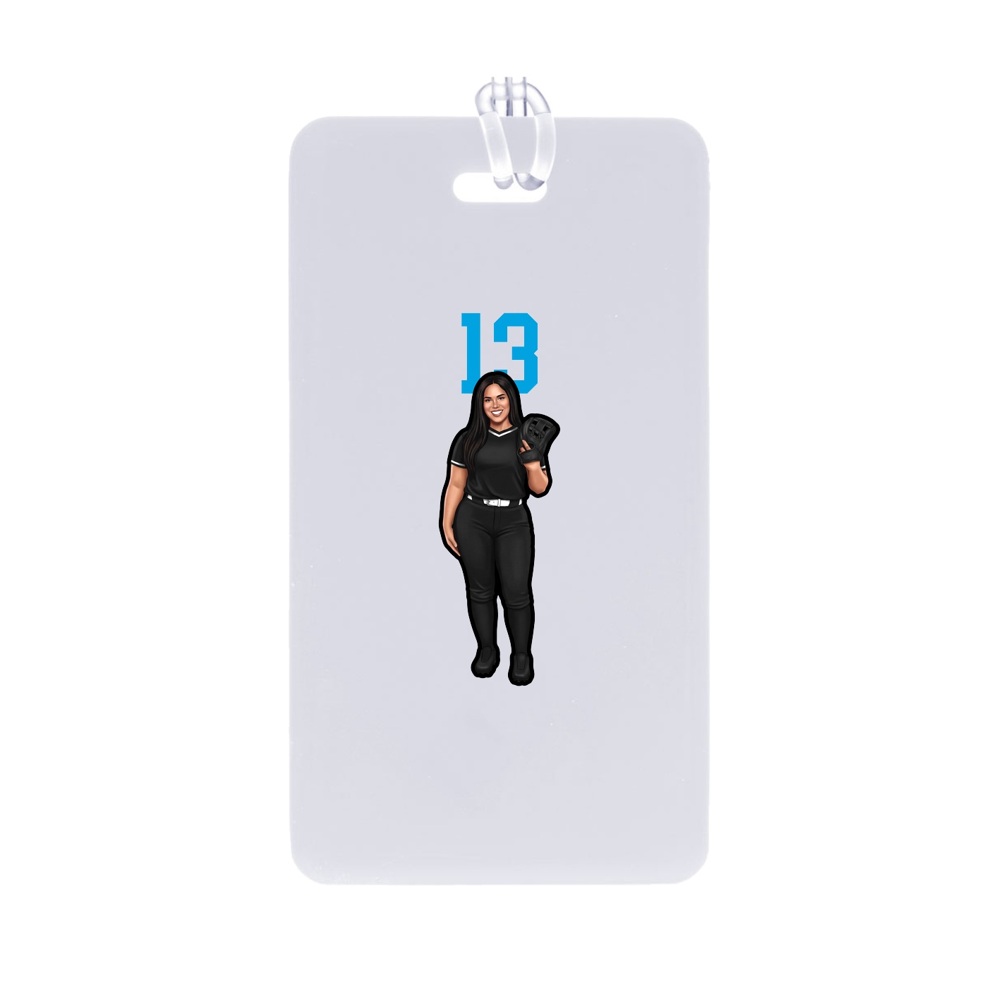 Bag Tag — Number Top in Classic