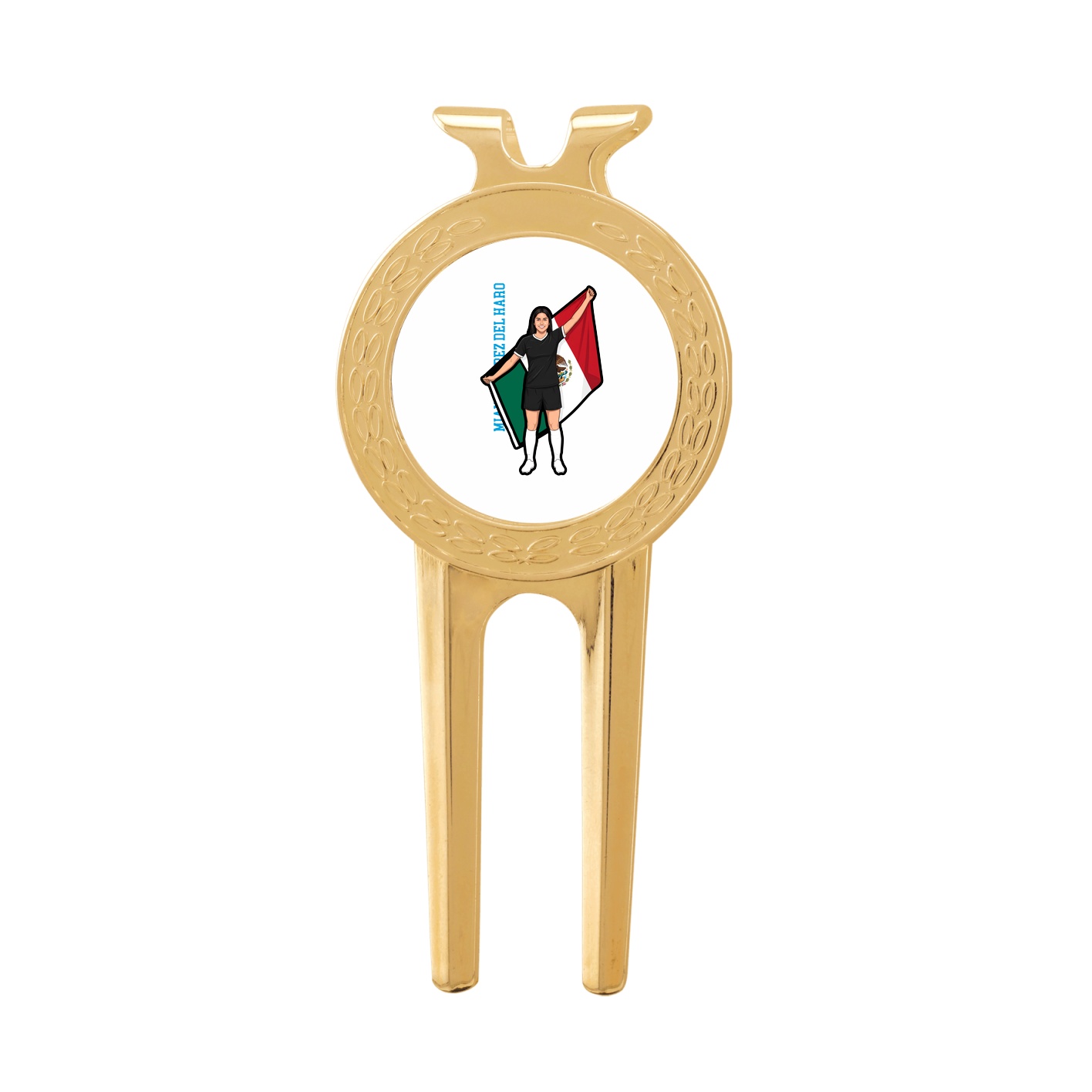 Divot Tool with Ball Marker — Name Vertical in Classic
