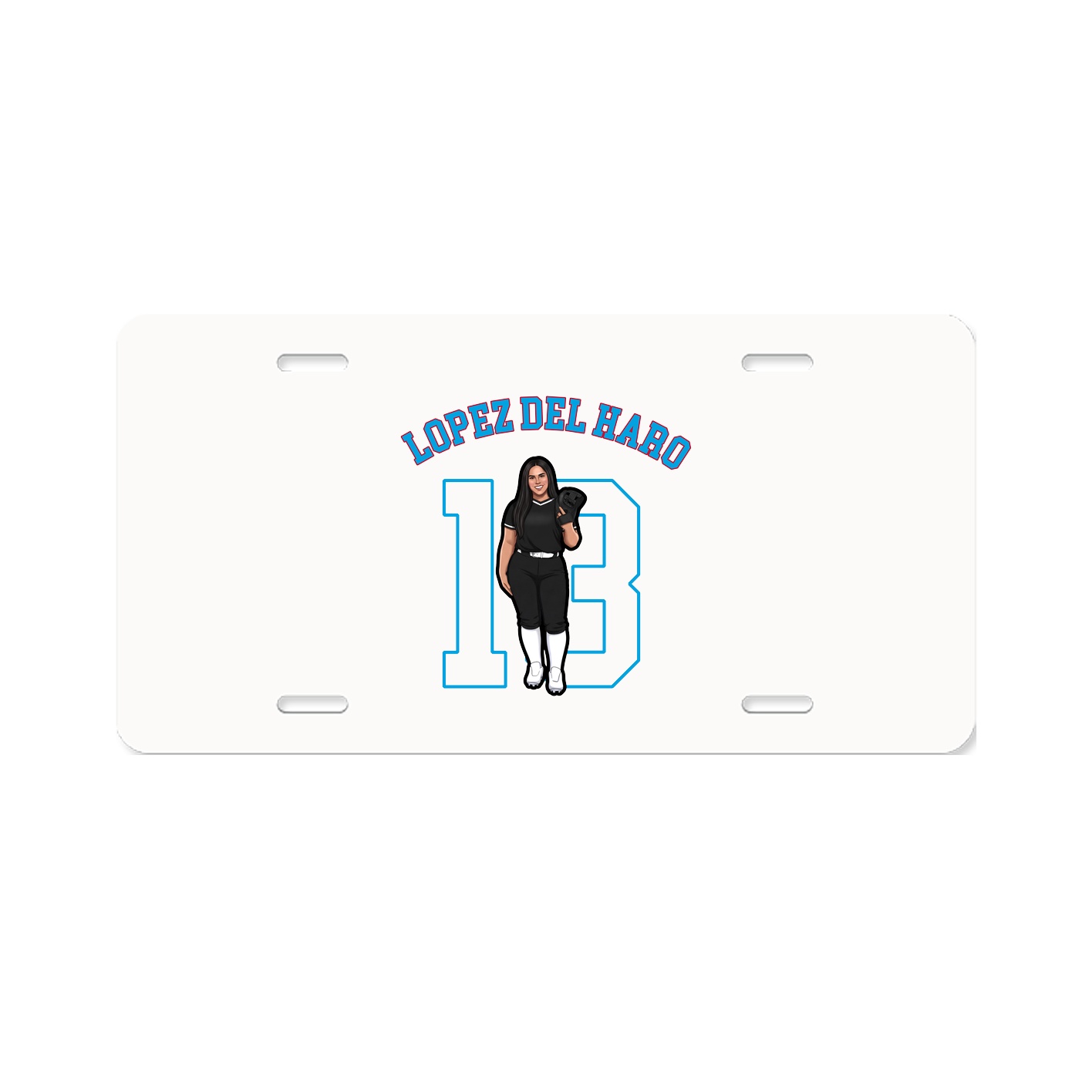License Plate — Shirsey Arch in Classic