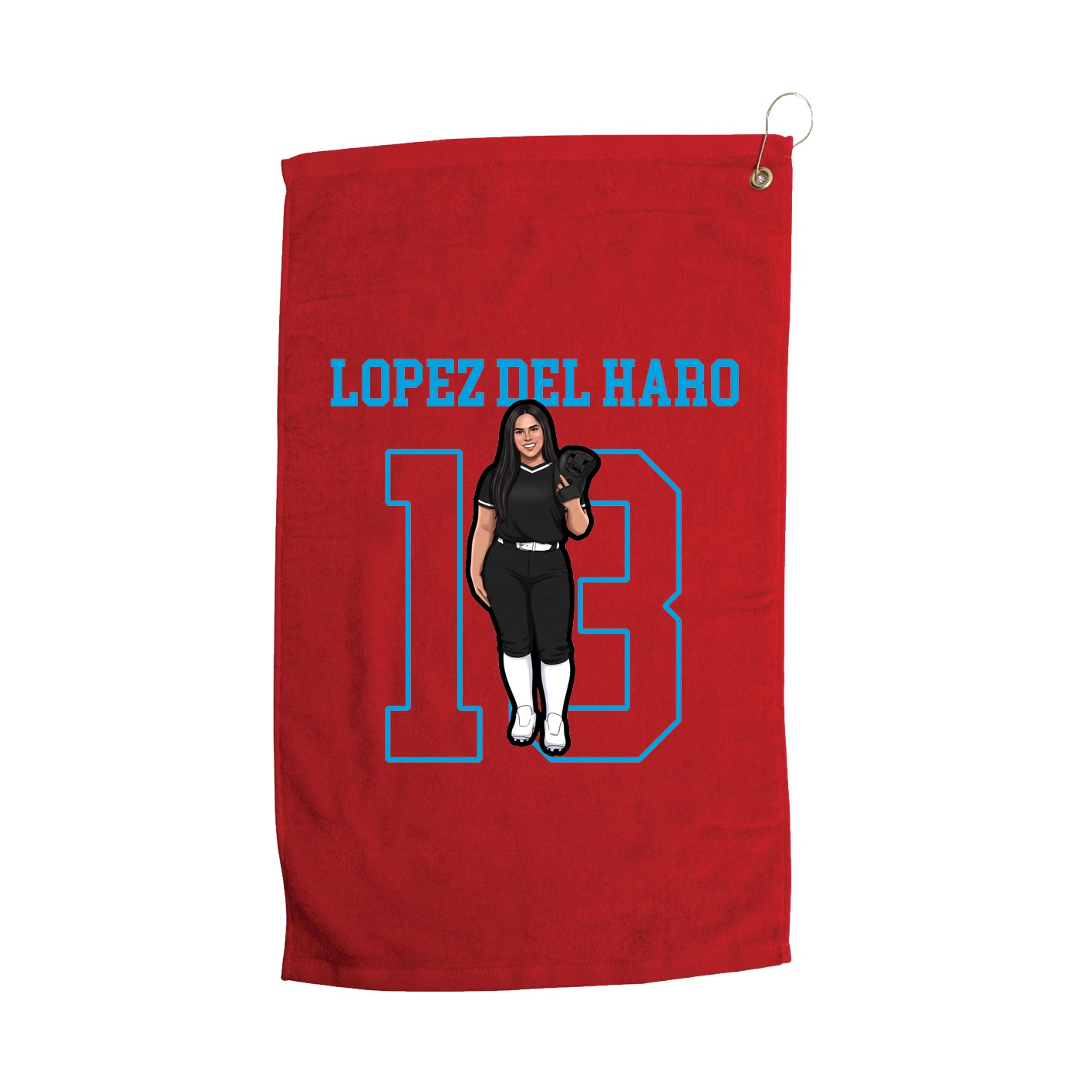 Golf Towel — Shirsey in Red