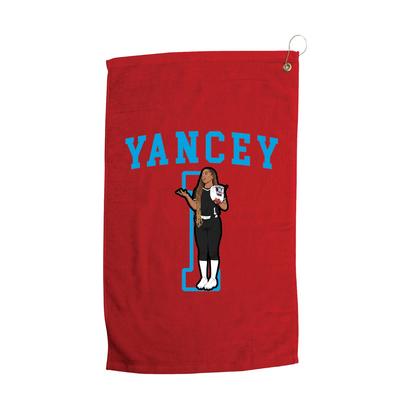 Golf Towel — Shirsey in Red