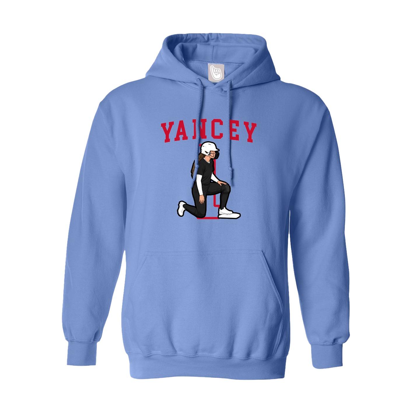 Youth Hoodie — Shirsey in Powder Blue