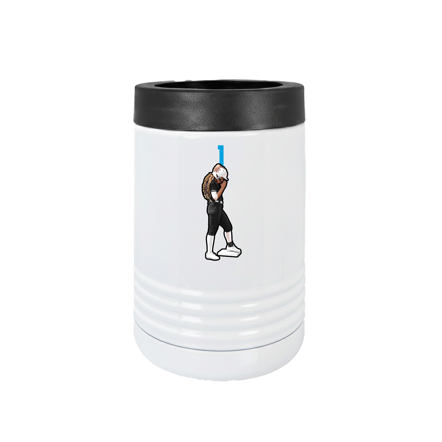 Beverage Holder — Number Top in White