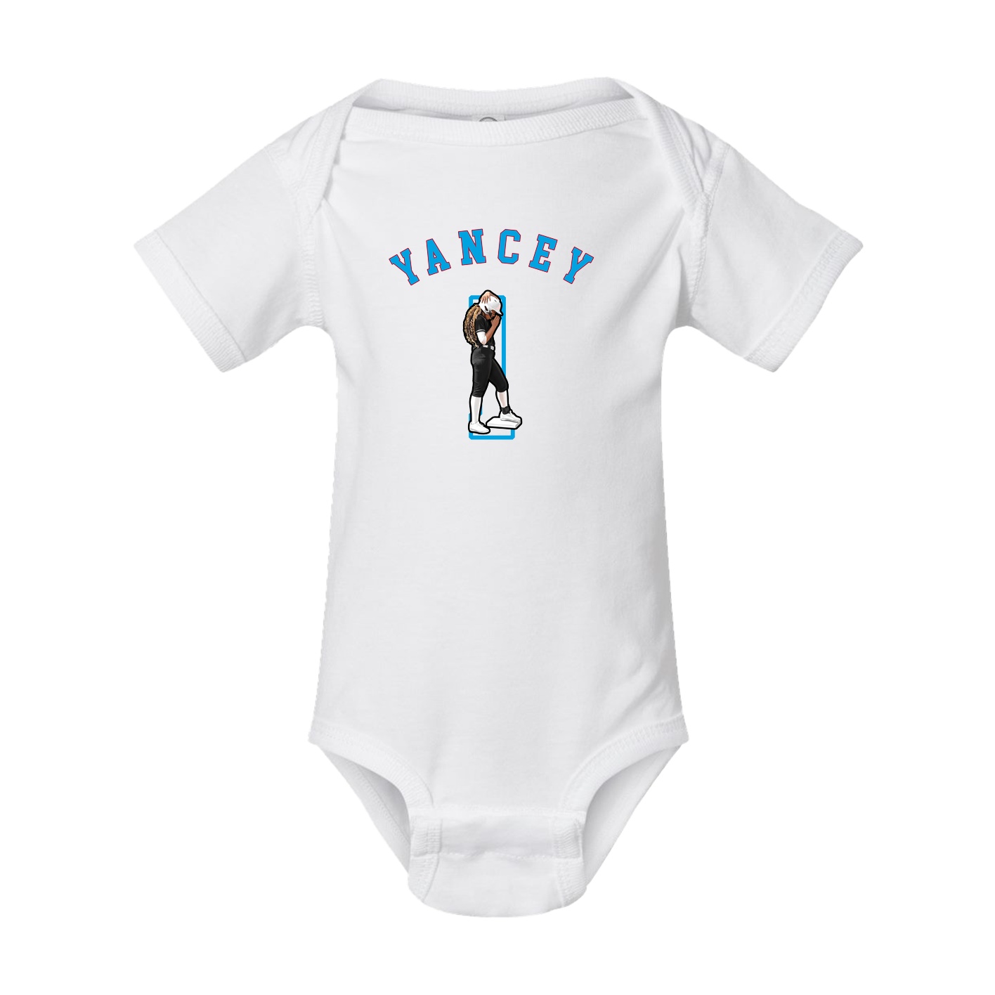 Baby Onesie — Shirsey Arch in White