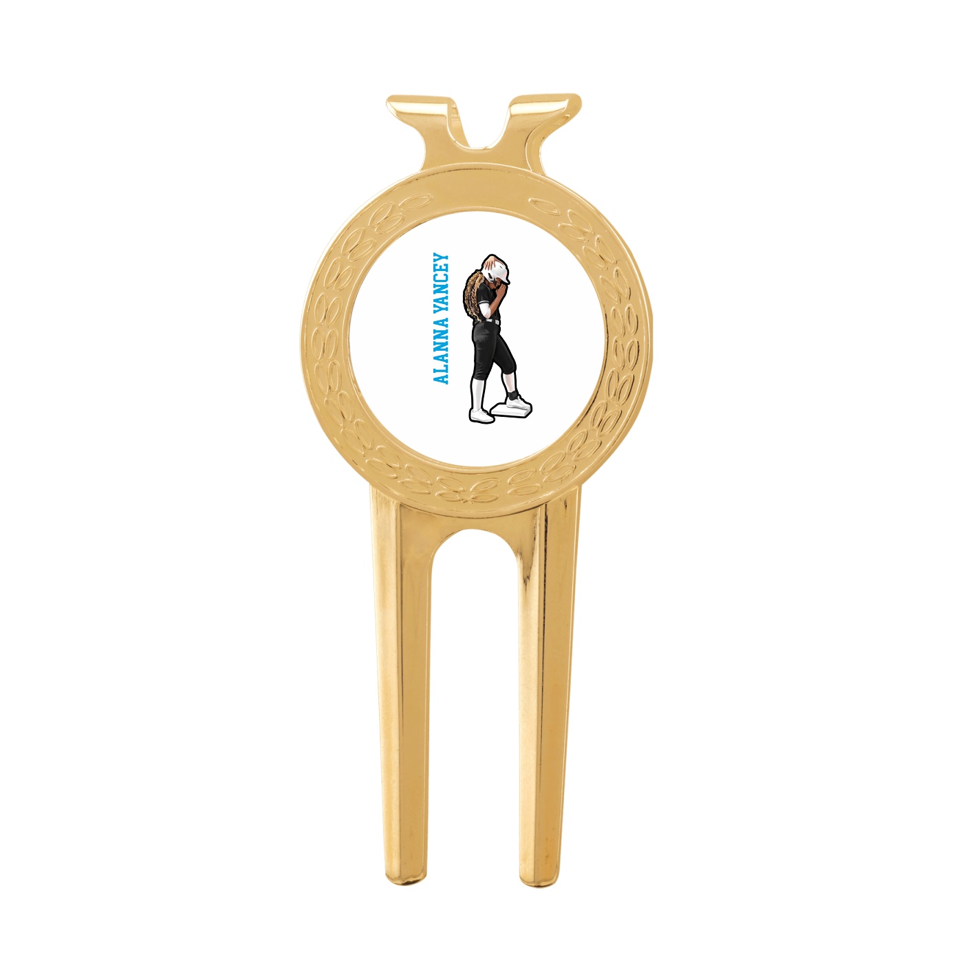 Divot Tool with Ball Marker — Name Vertical in Classic