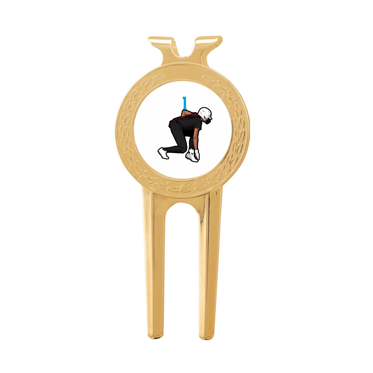 Divot Tool with Ball Marker — Number Top in Classic