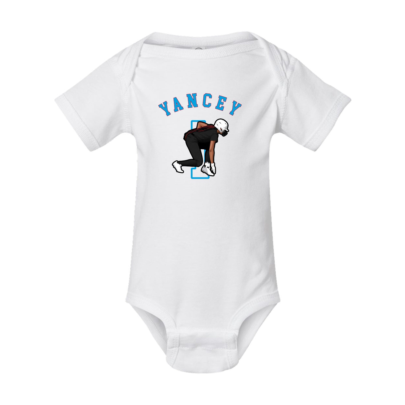 Baby Onesie — Shirsey Arch in White