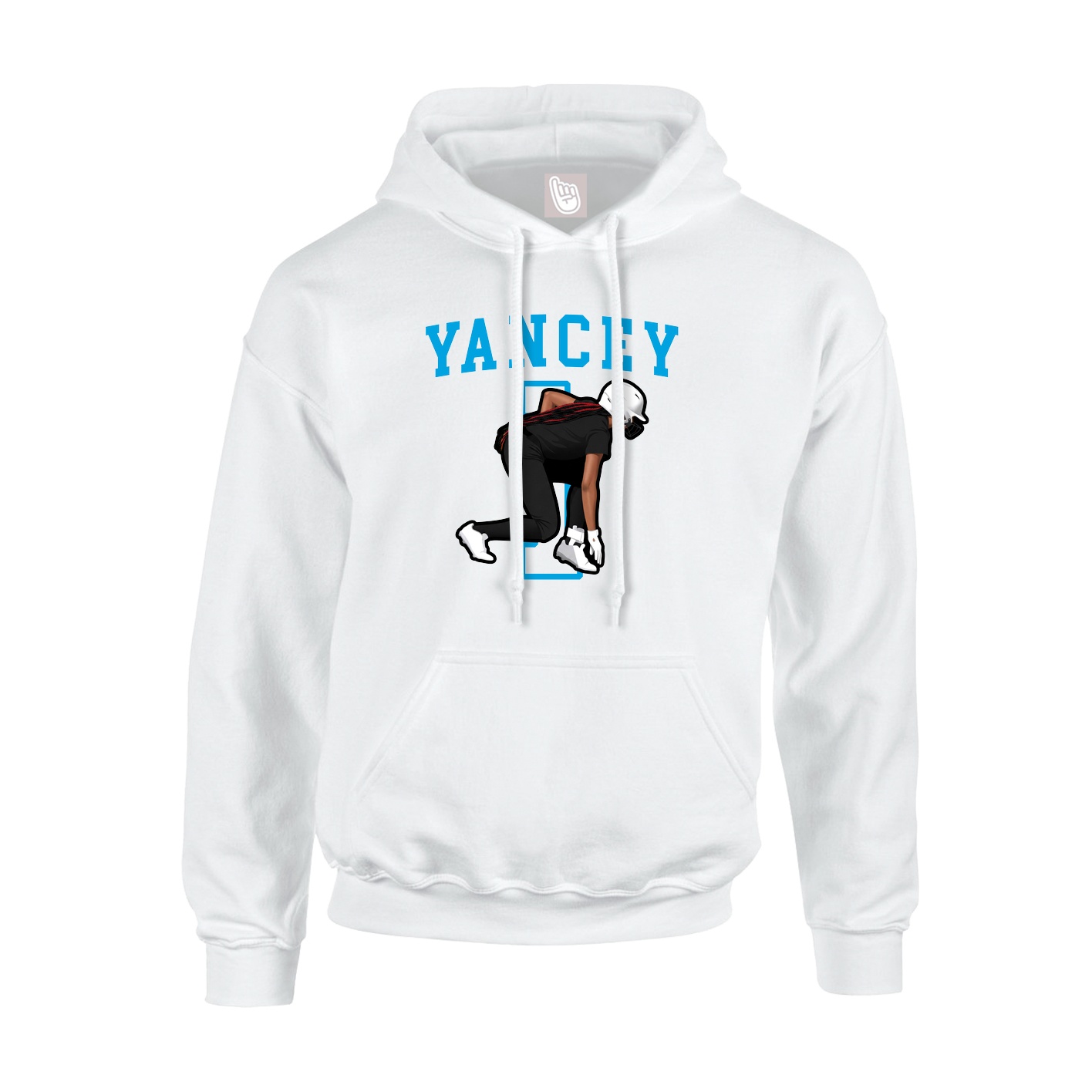 Hoodie — Shirsey in White