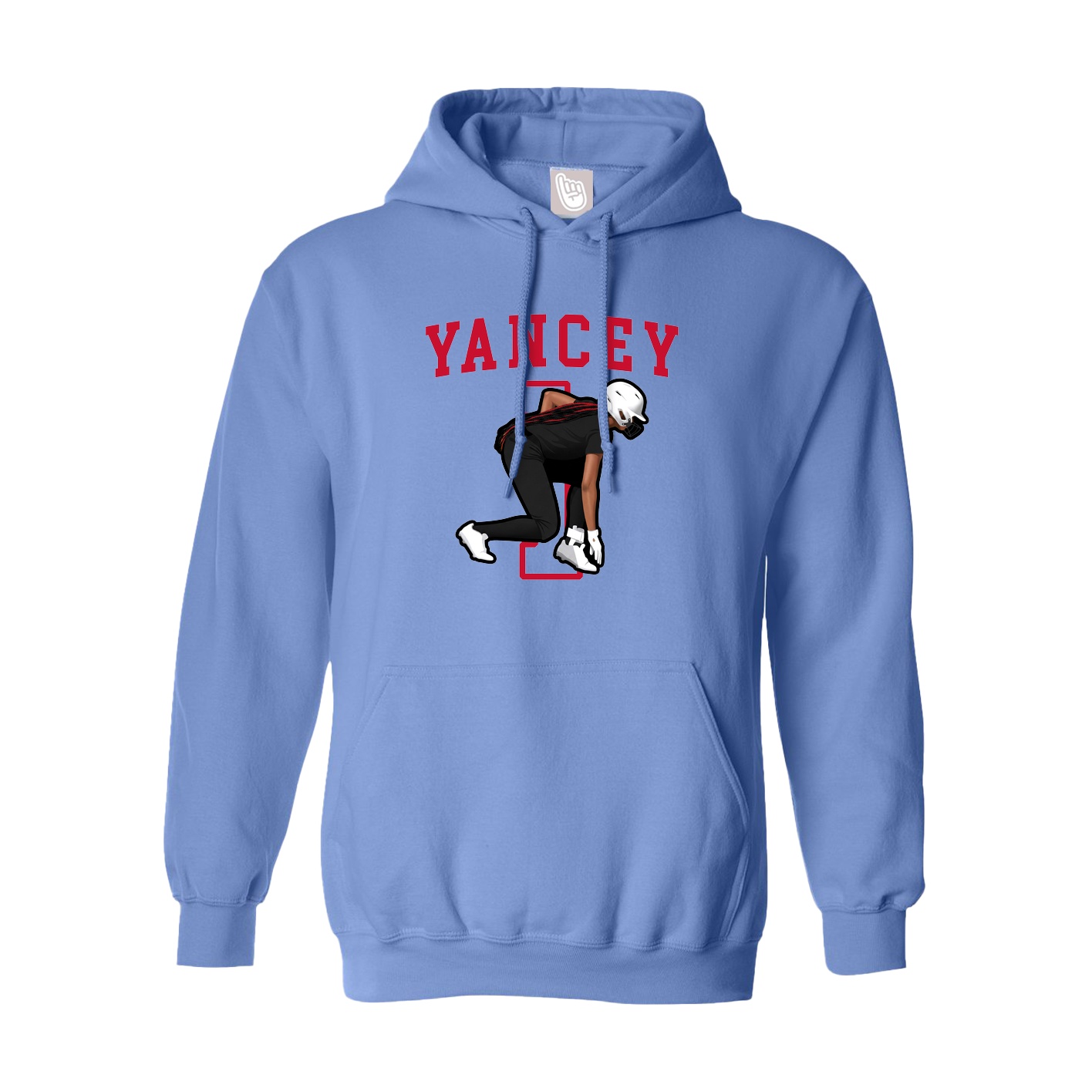 Youth Hoodie — Shirsey in Powder Blue