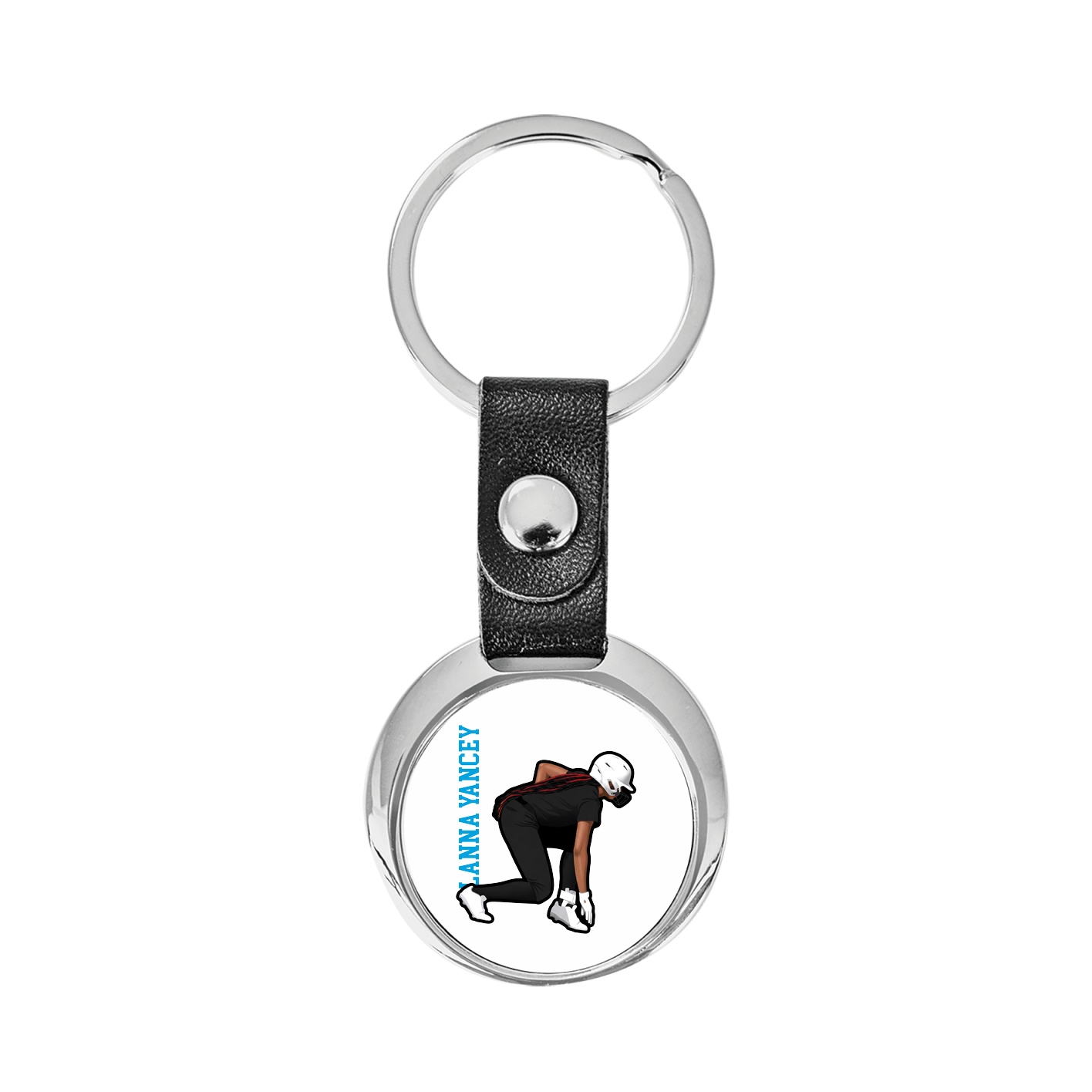 Key Chain — Name Vertical in Classic