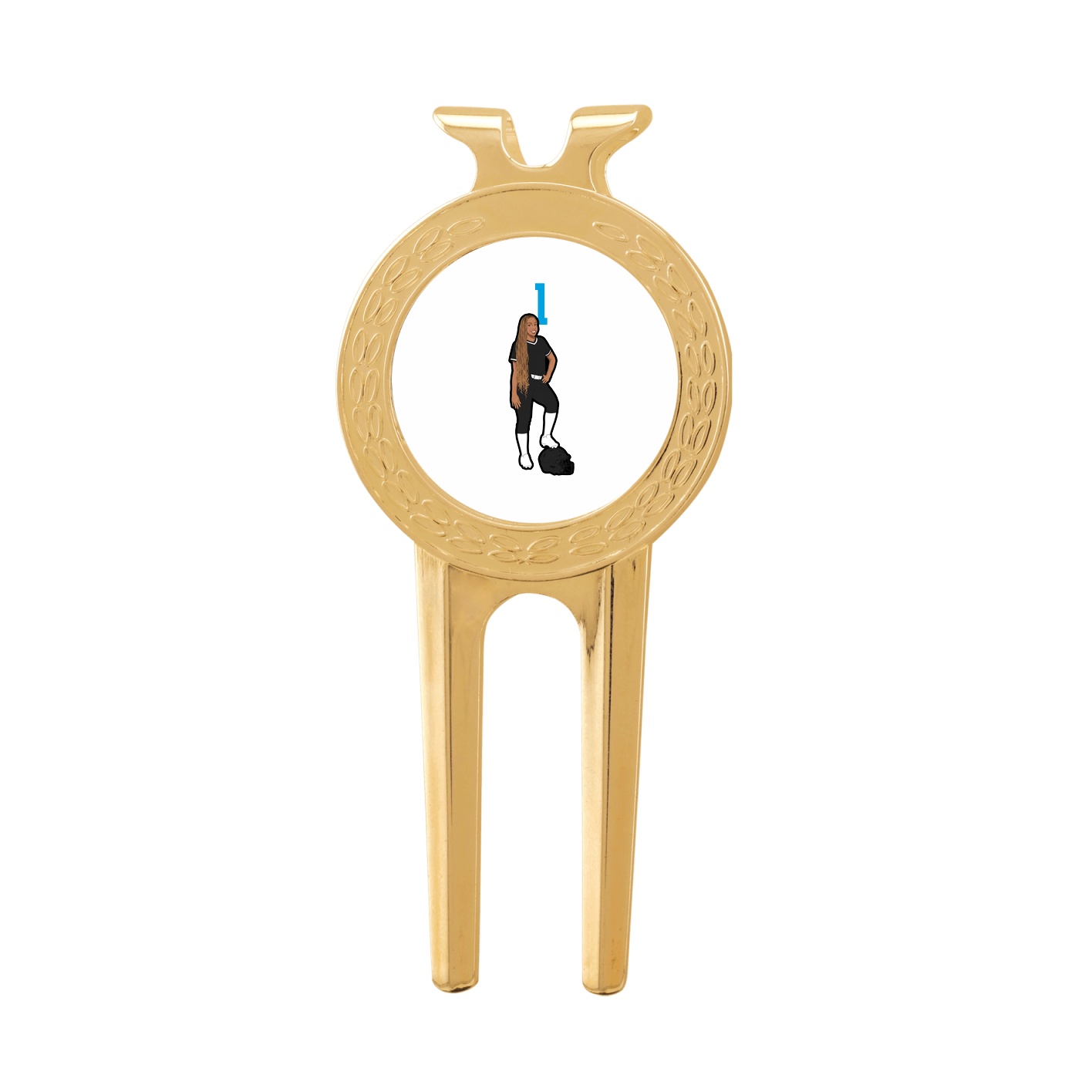 Divot Tool with Ball Marker — Number Top in Classic