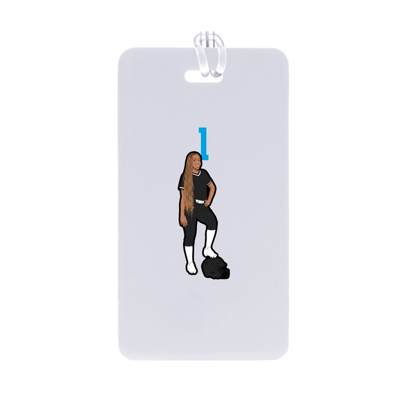 Bag Tag — Number Top in Classic
