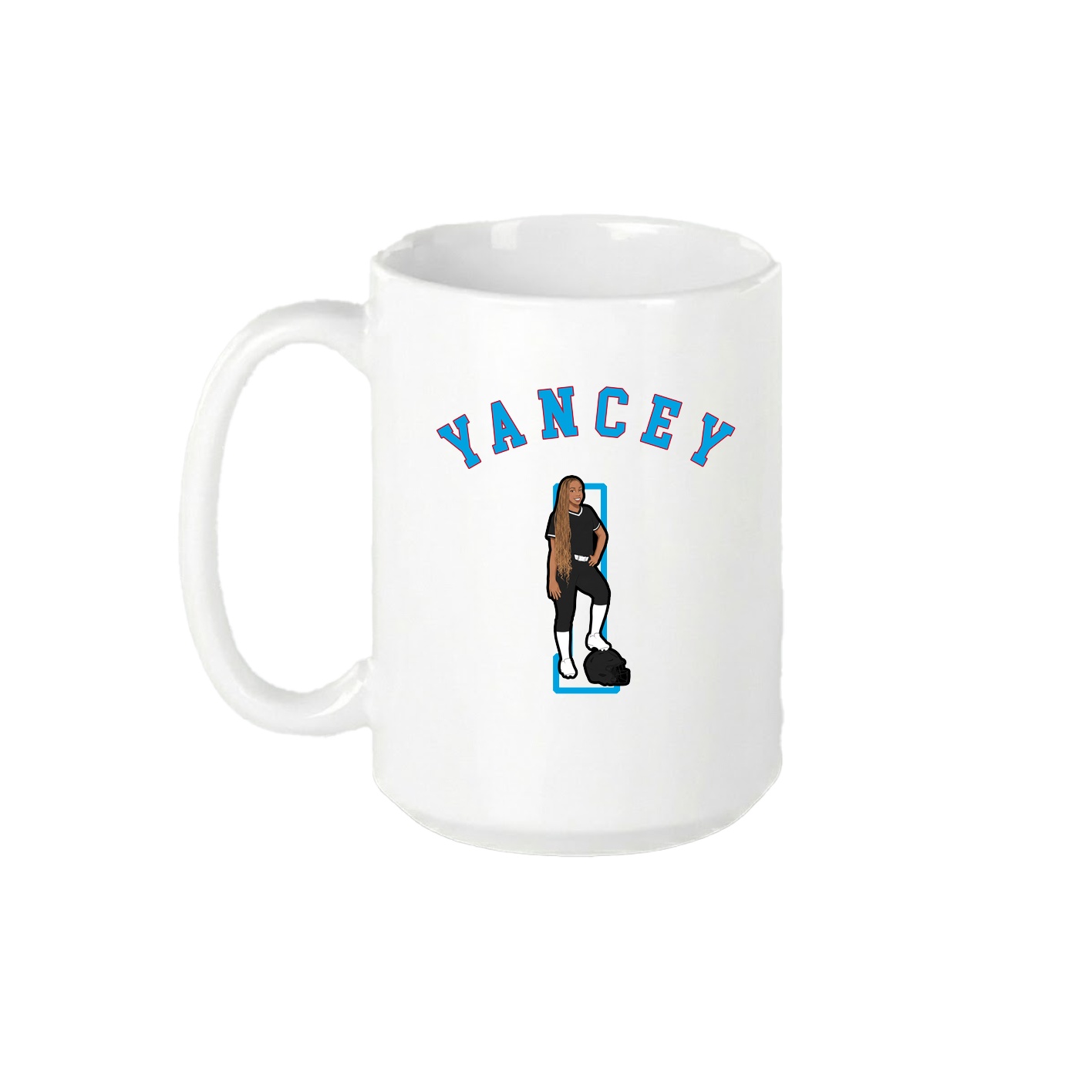 15oz Coffee Mug — Shirsey Arch in White
