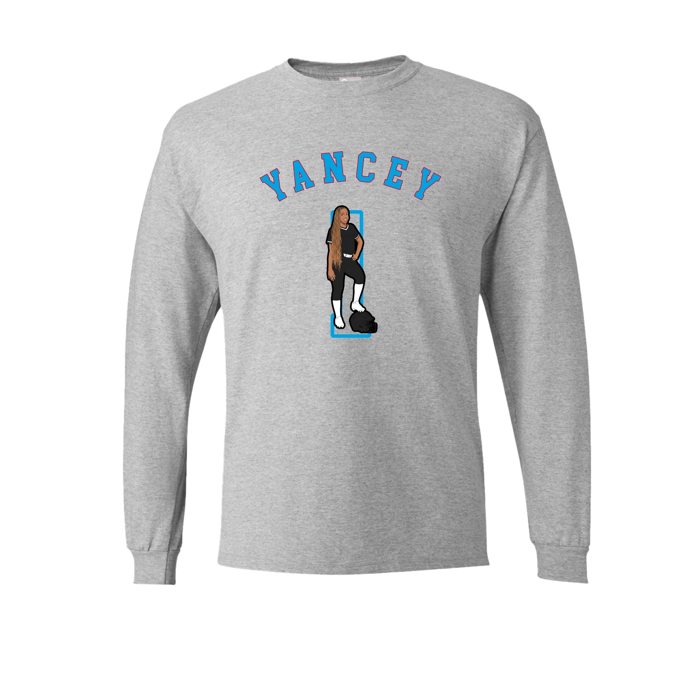 Long Sleeve Tee — Shirsey Arch in Grey