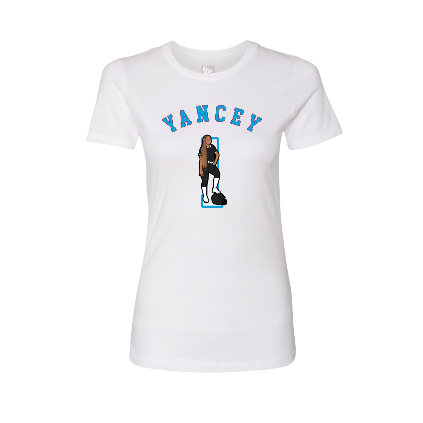 Womens Tee — Shirsey Arch in White