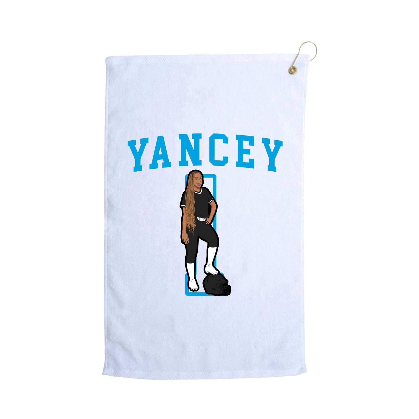 Golf Towel — Shirsey in White