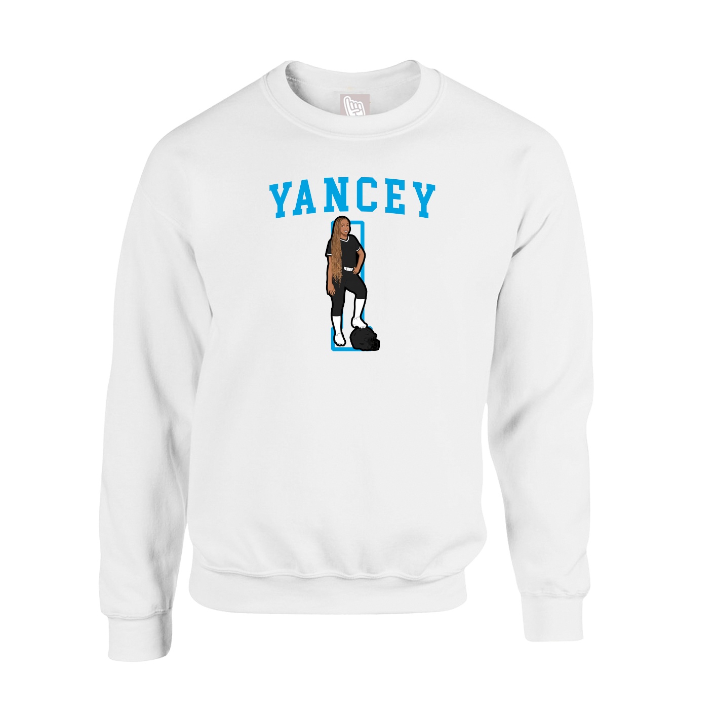 Fleece Crew — Shirsey in White