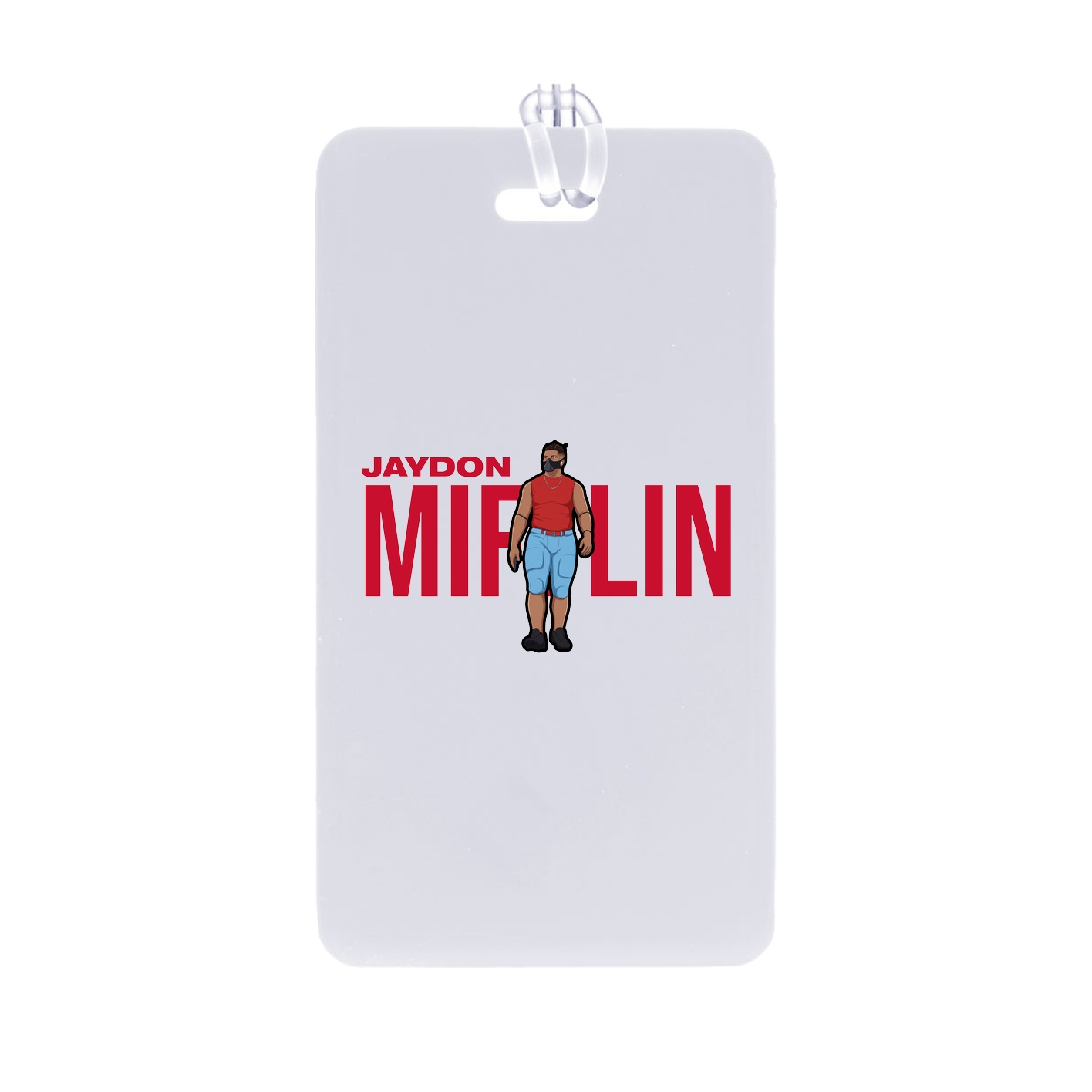 Bag Tag — Player Name in Classic