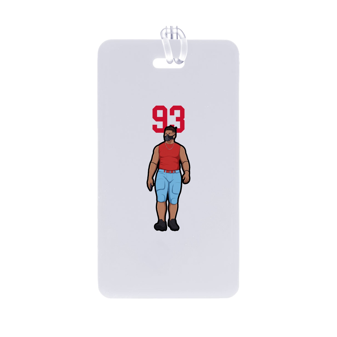 Bag Tag — Number Top in Classic