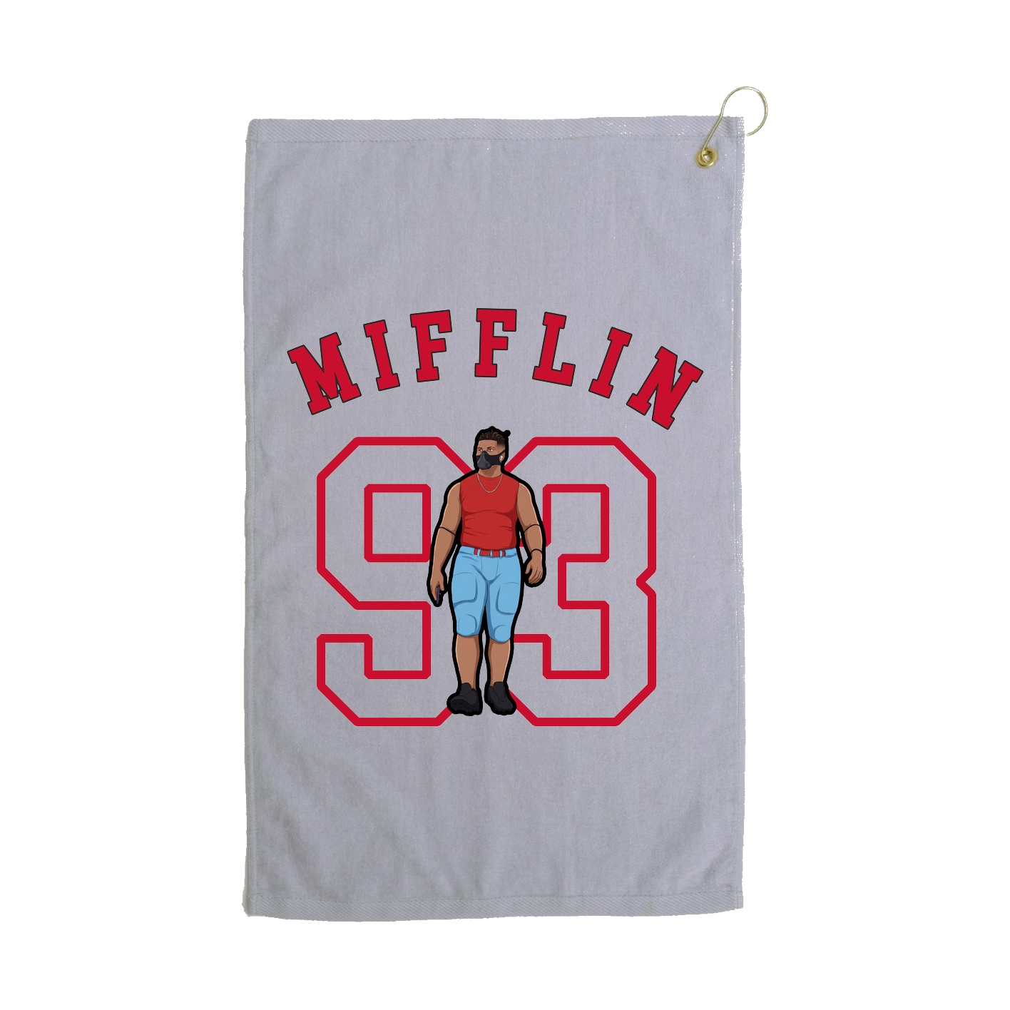 Golf Towel — Shirsey Arch in Grey