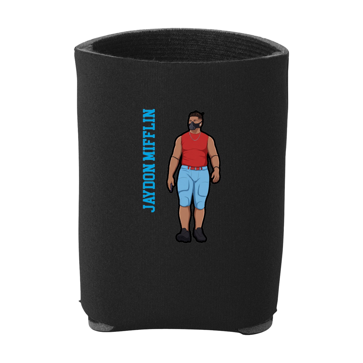 Can Holder — Name Vertical in Black