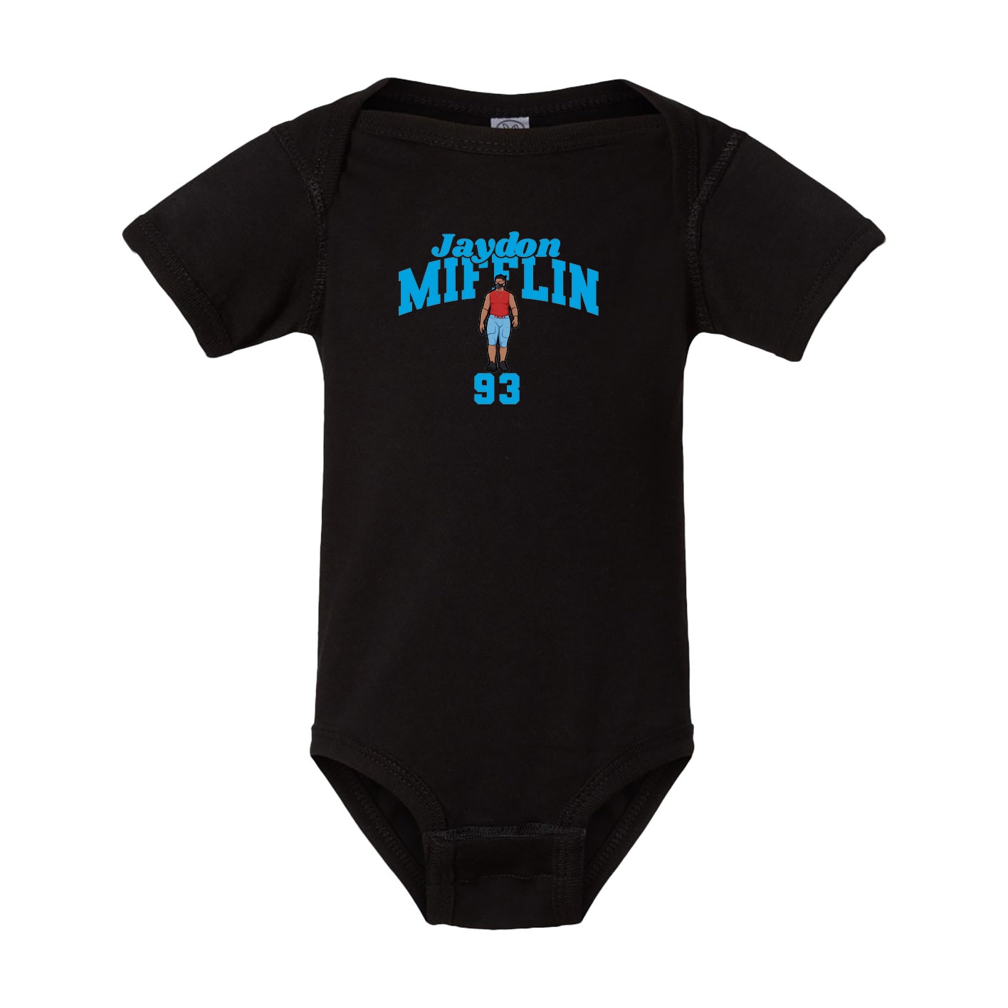 Baby Onesie — Signature Arch in Black