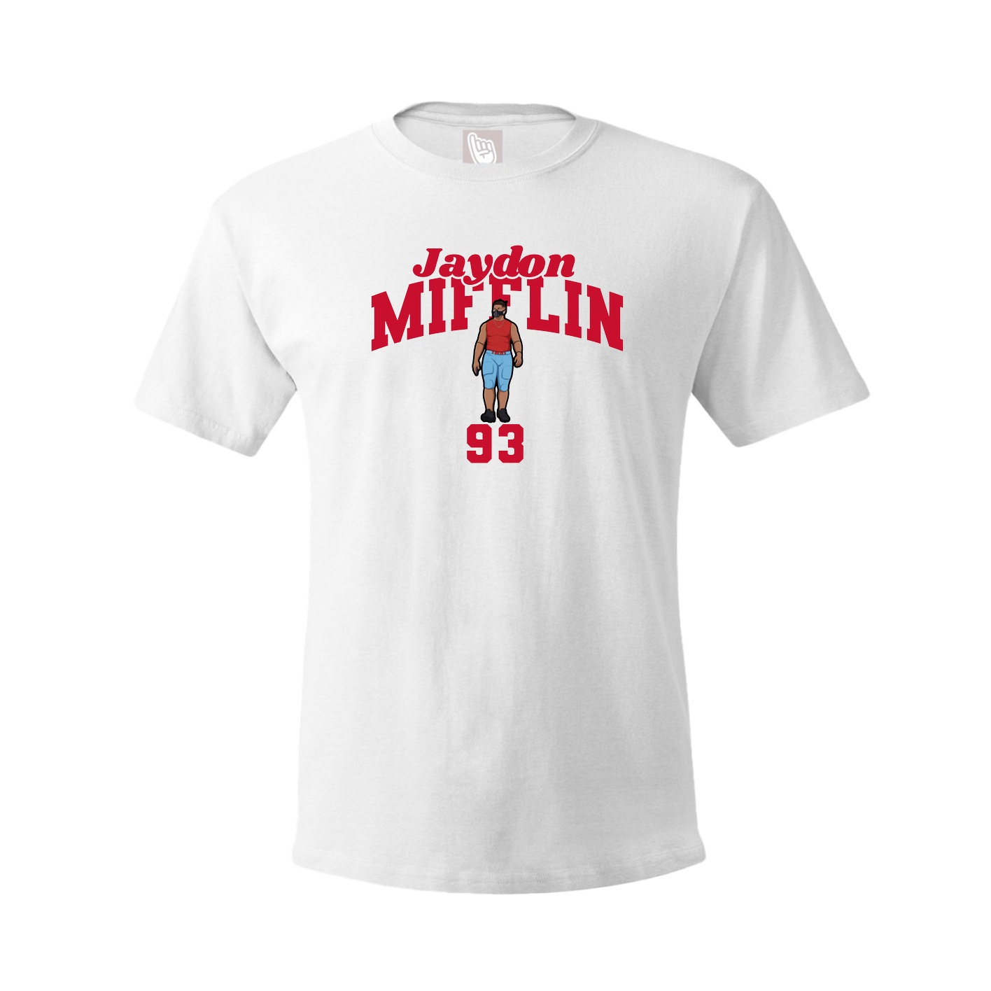 Youth Tee — Signature Arch in White