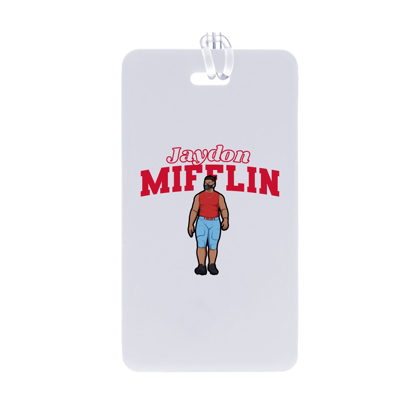 Bag Tag — Name Arch in Classic