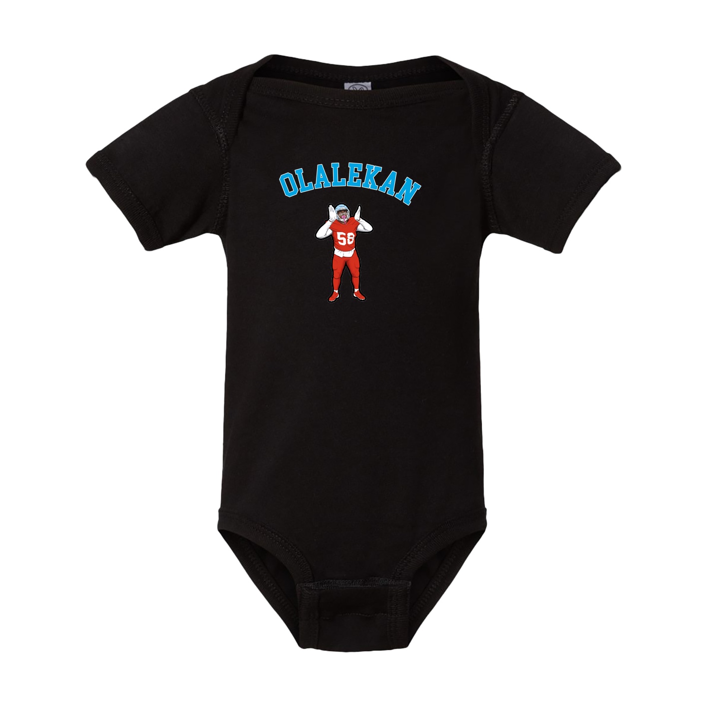 Baby Onesie — Shirsey Arch in Black