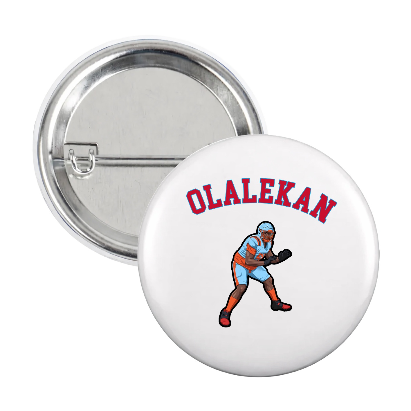 Game Day Button — Shirsey Arch in White