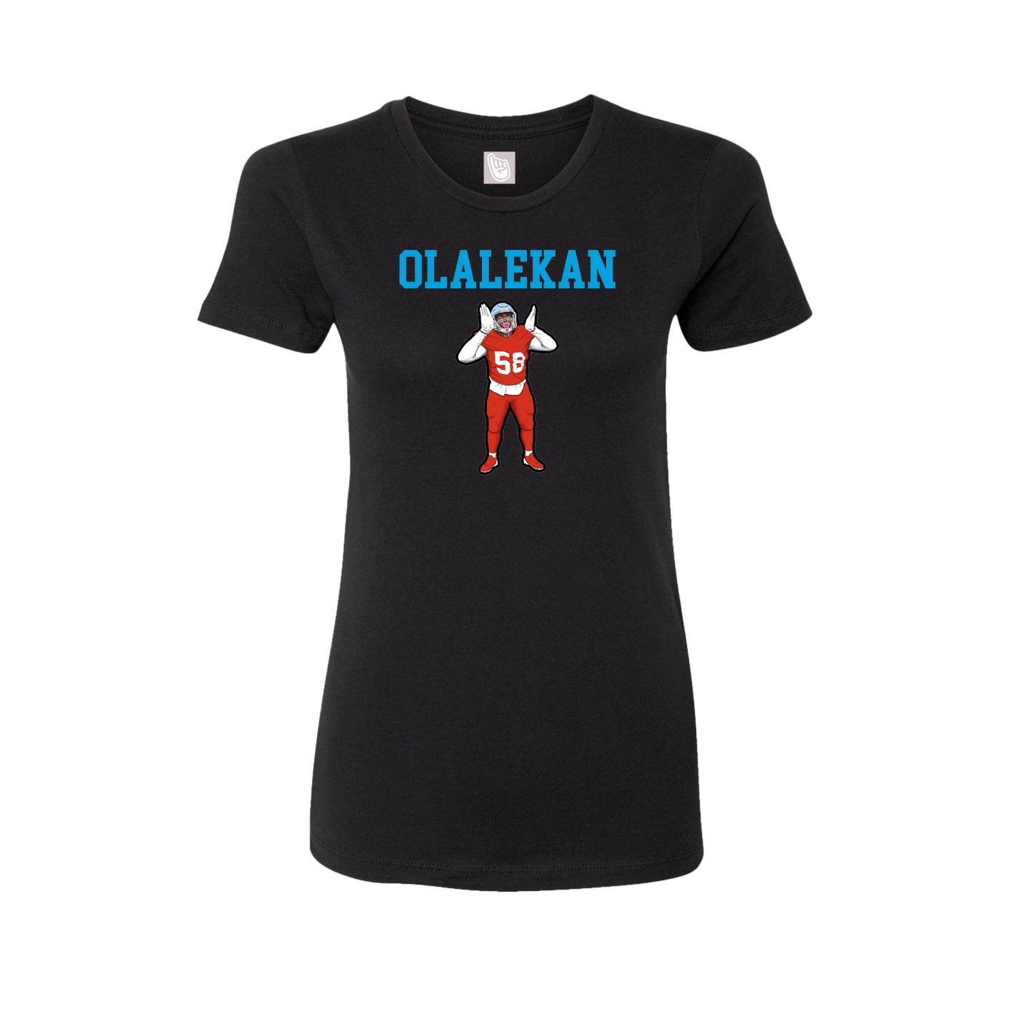 Fitted Women's Tee — Shirsey in Black
