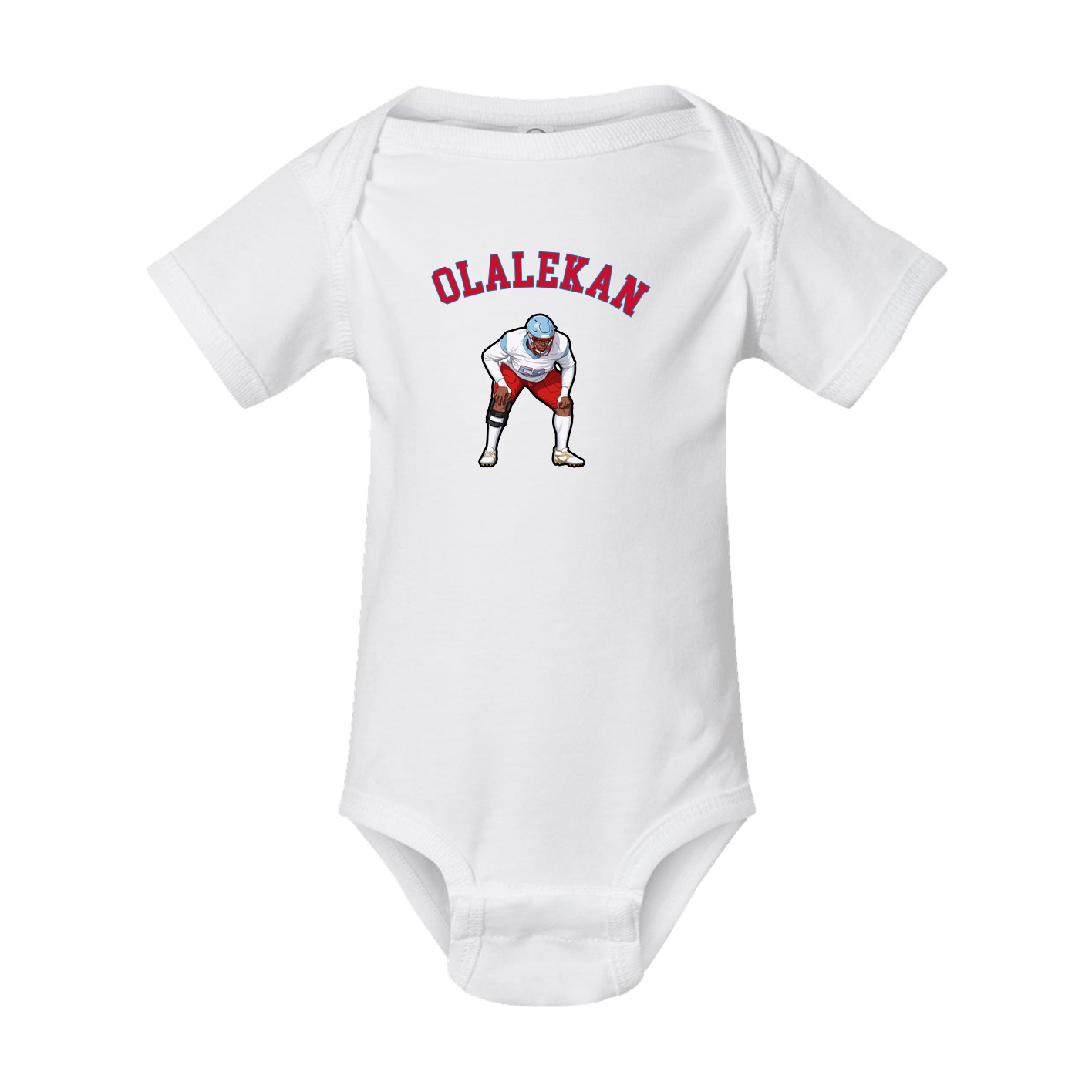 Baby Onesie — Shirsey Arch in White
