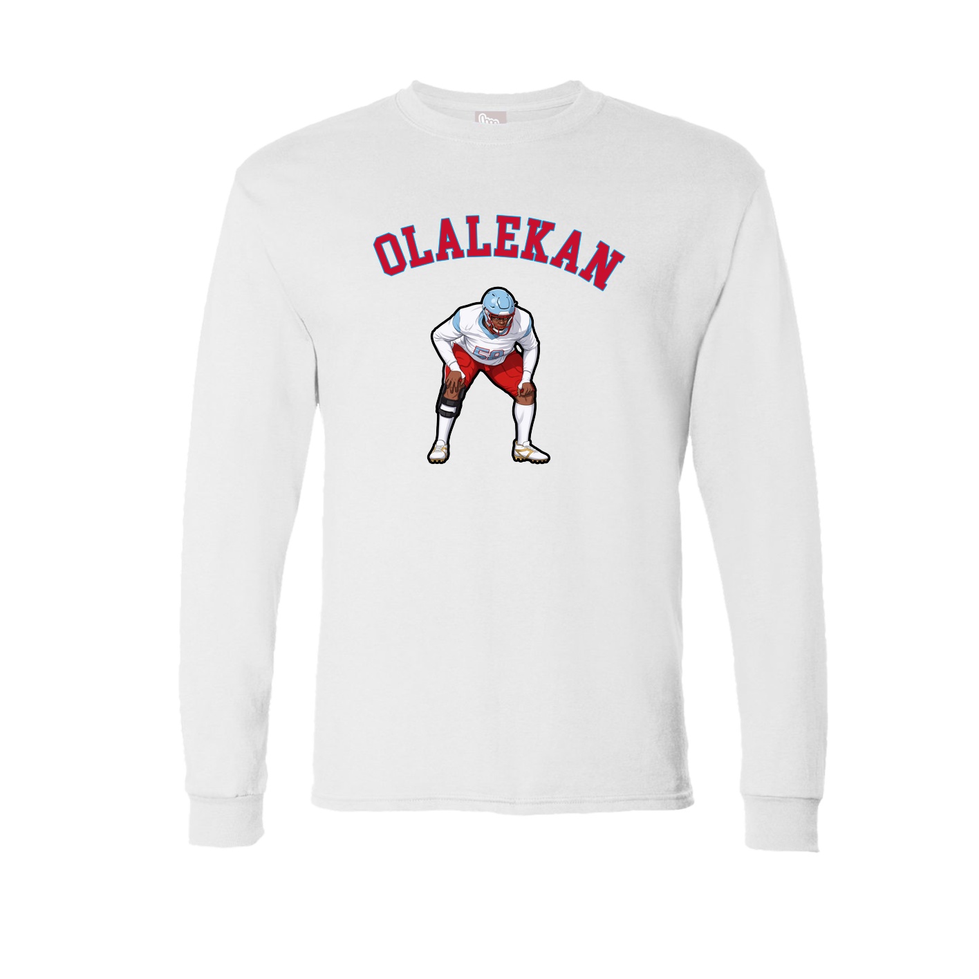 Long Sleeve Tee — Shirsey Arch in White