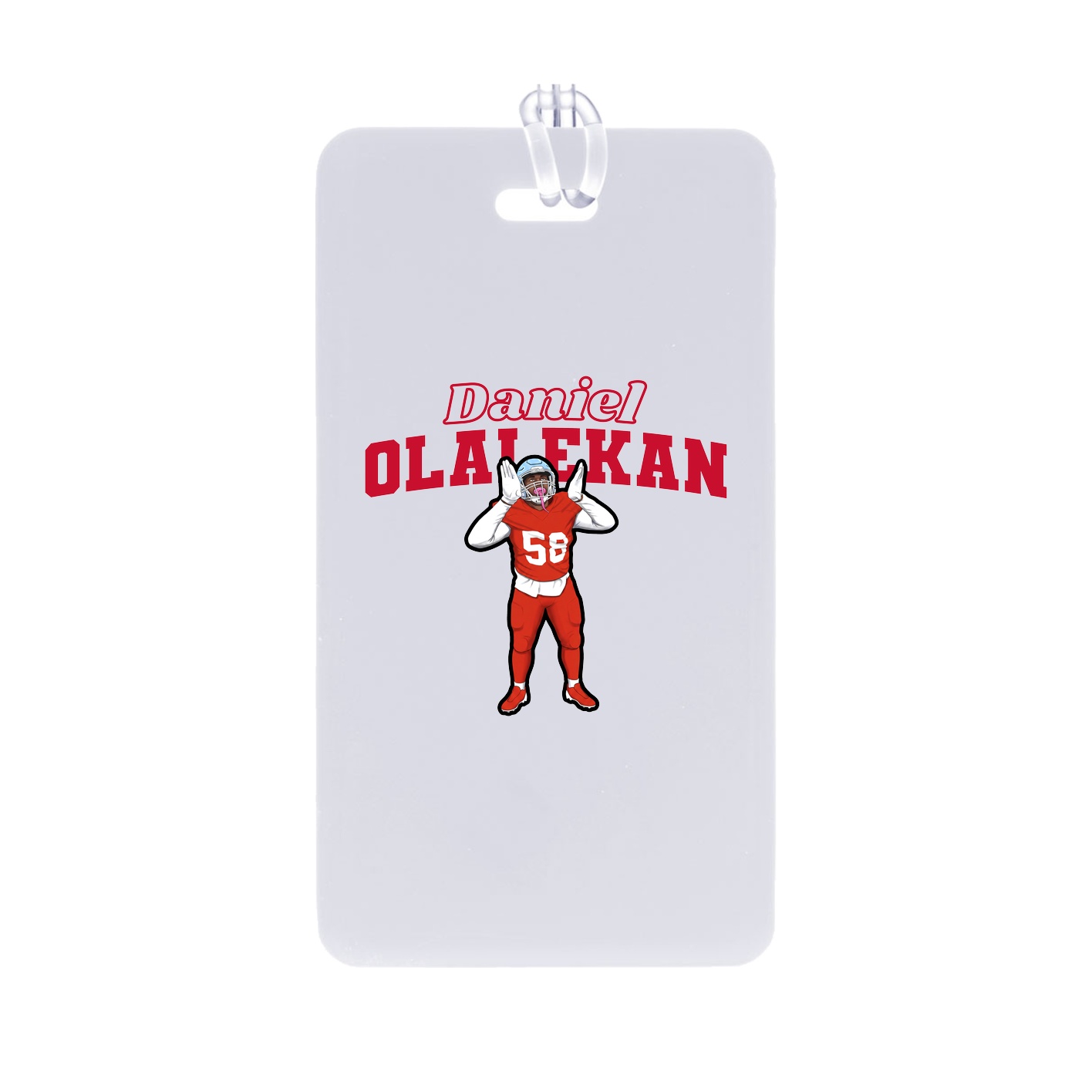 Bag Tag — Name Arch in Classic