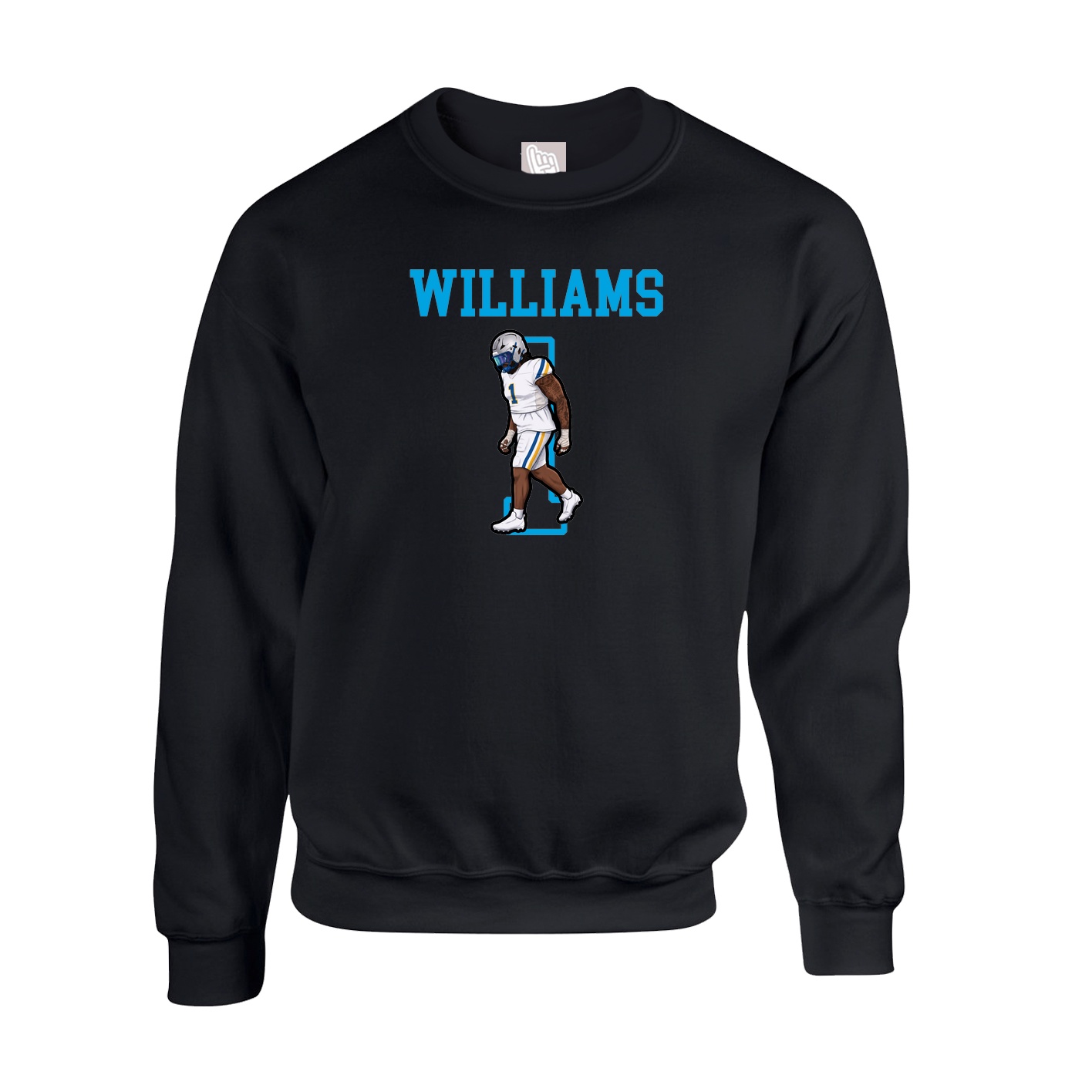 Fleece Crew — Shirsey in Black