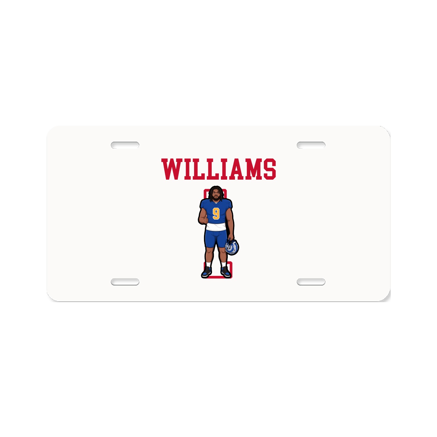 License Plate — Shirsey in Classic