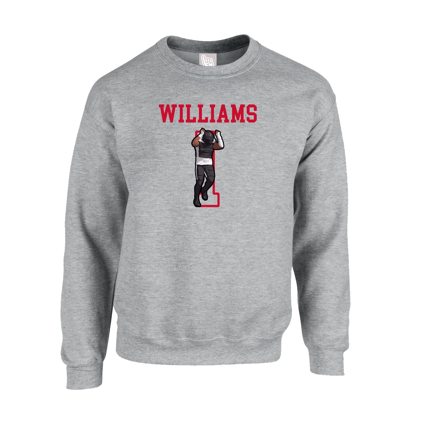 Fleece Crew — Shirsey in Grey