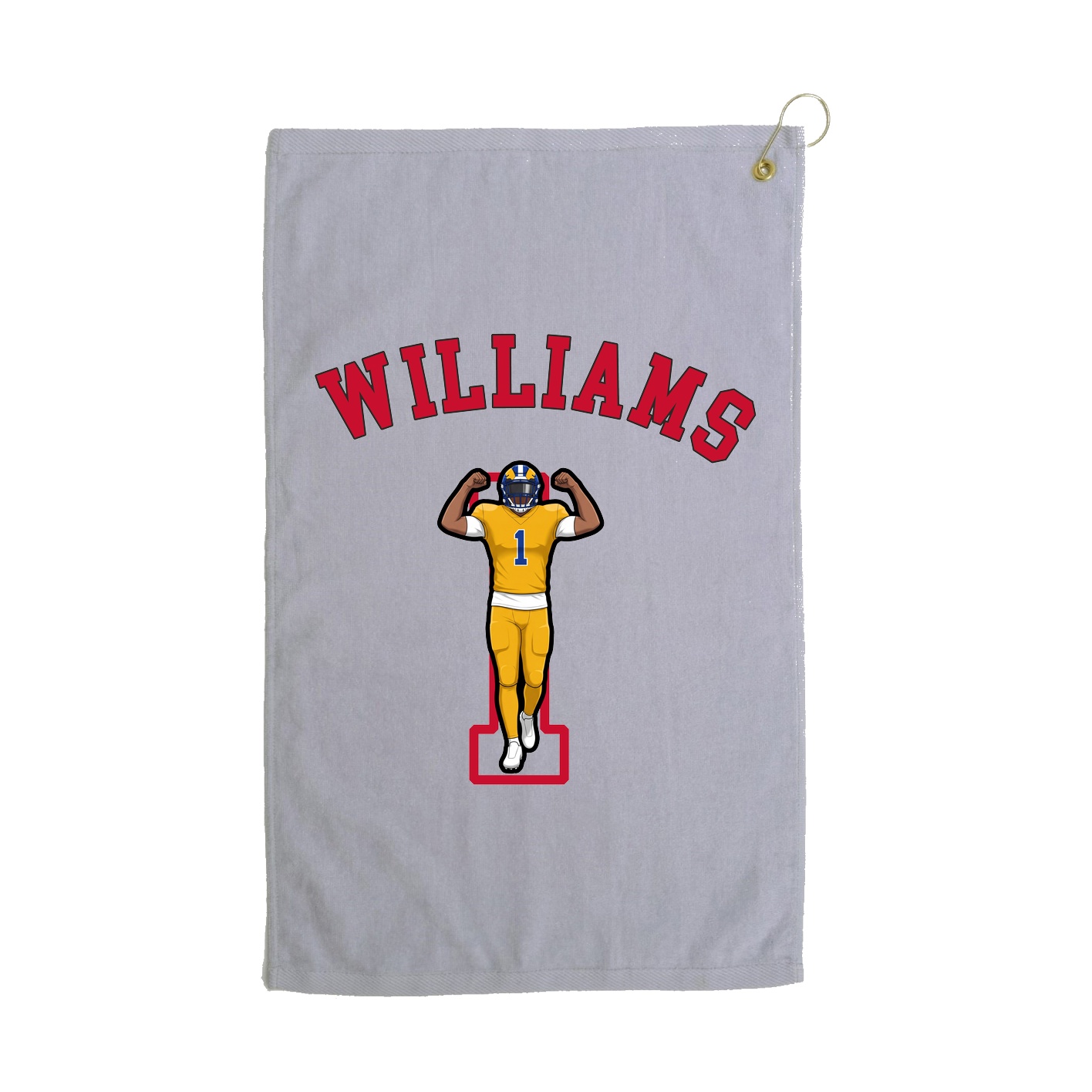Golf Towel — Shirsey Arch in Grey