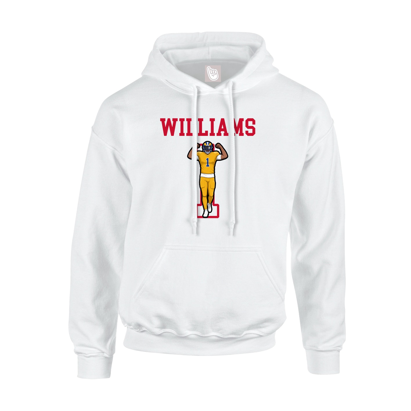 Youth Hoodie — Shirsey in White