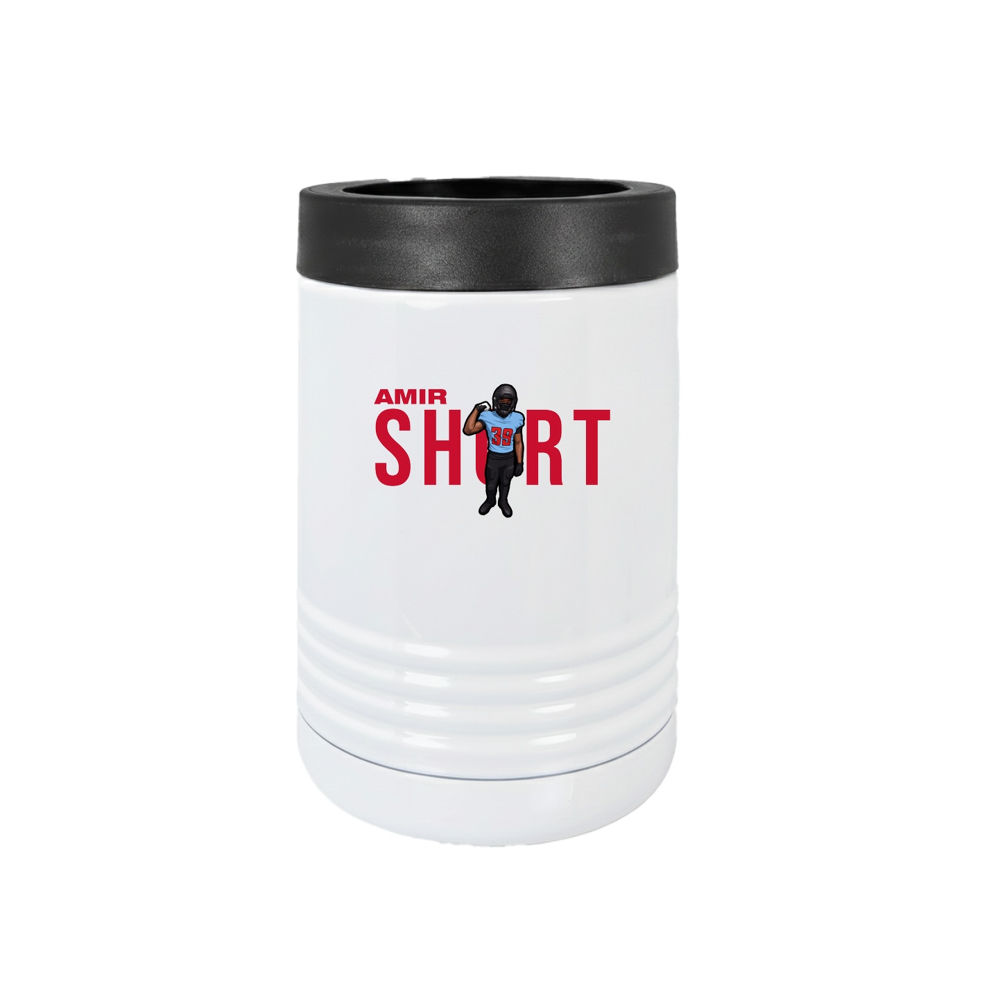 Beverage Holder — Player Name in White
