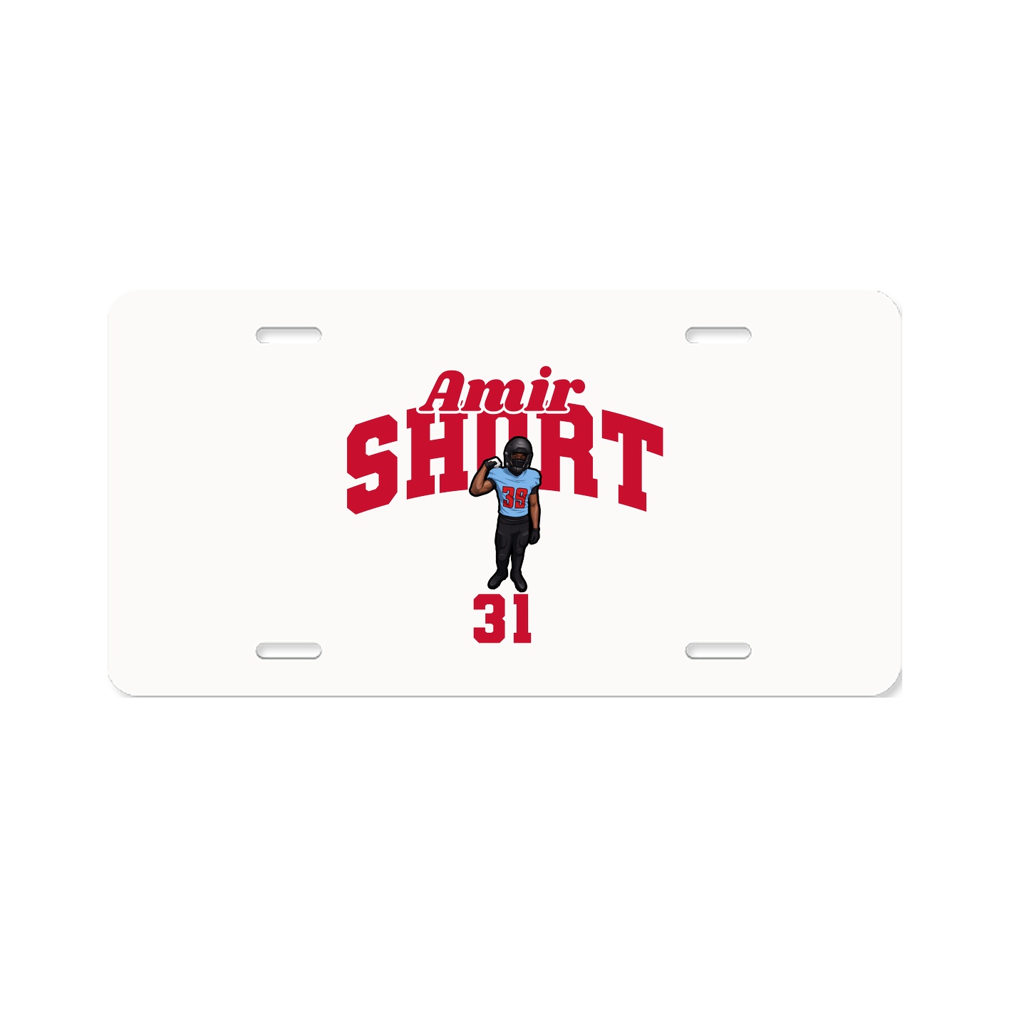 License Plate — Signature Arch in Classic