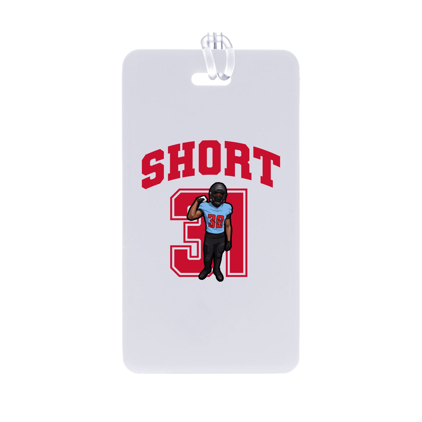Bag Tag — Number in Classic