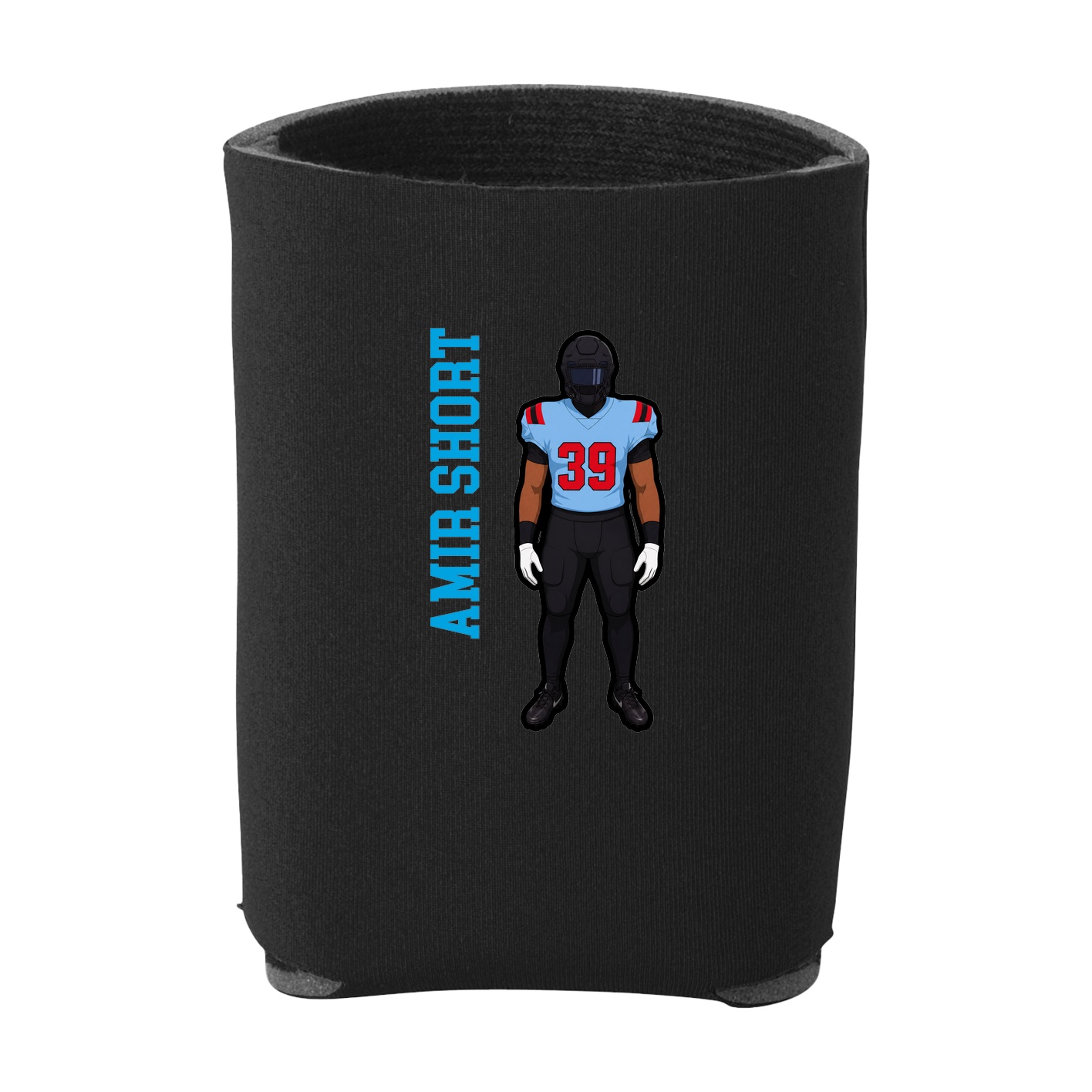 Can Holder — Name Vertical in Black