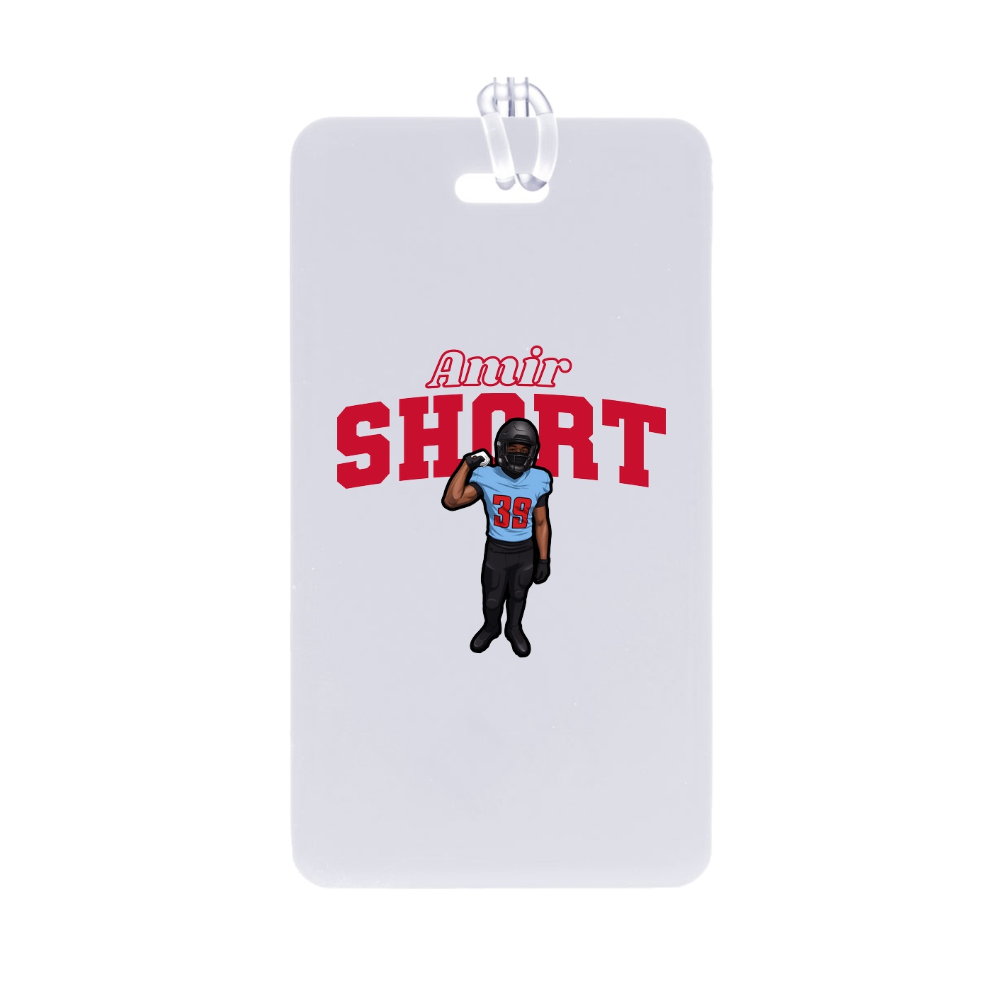 Bag Tag — Name Arch in Classic