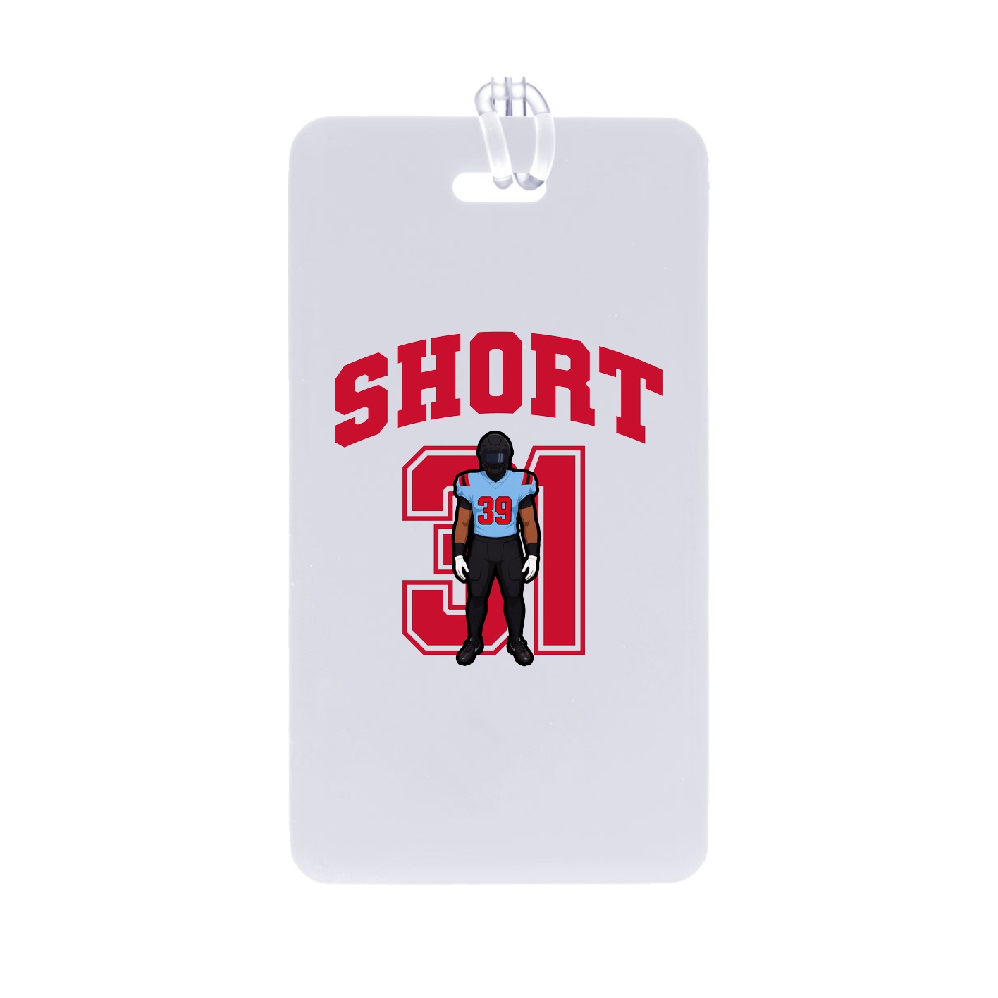 Bag Tag — Number in Classic