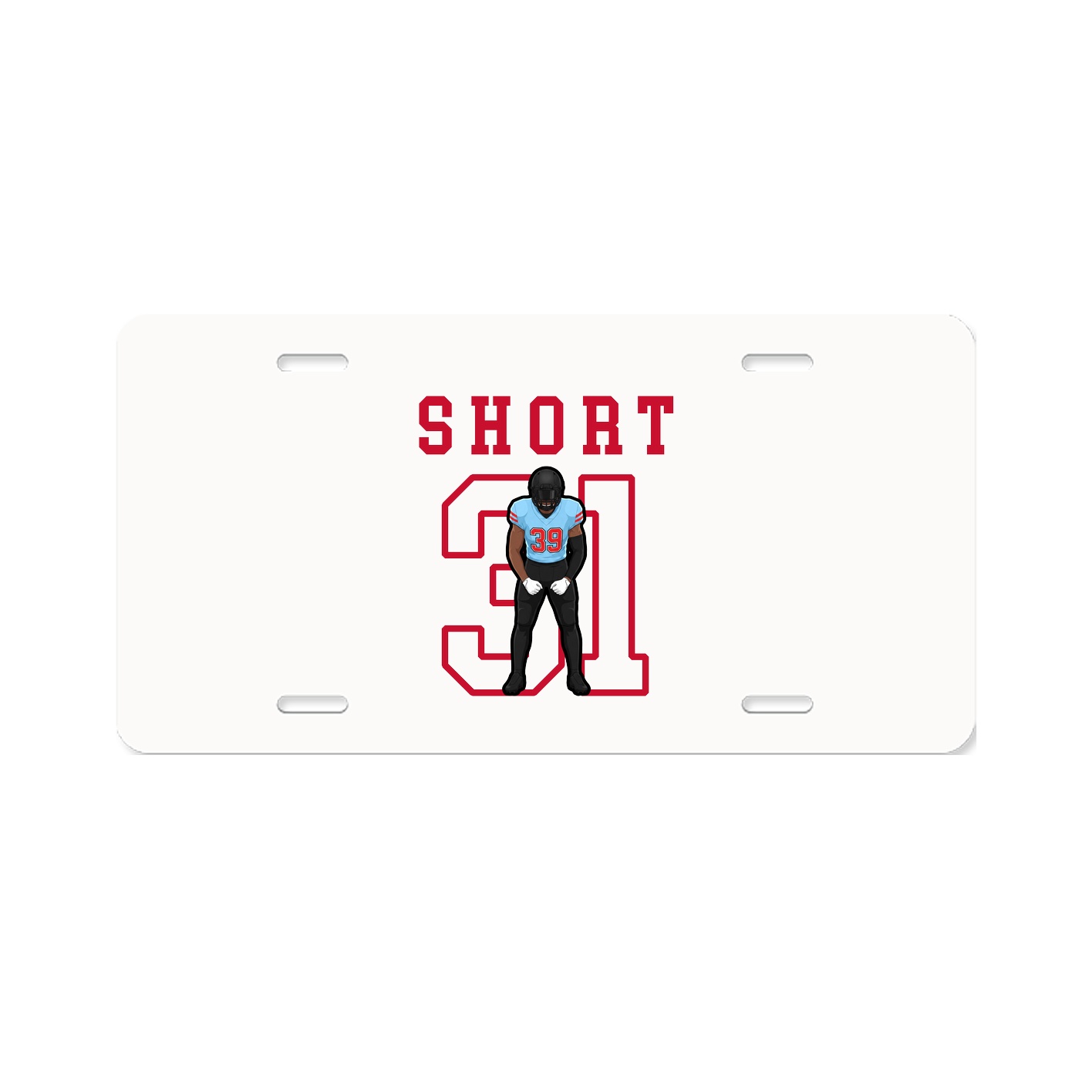License Plate — Shirsey in Classic